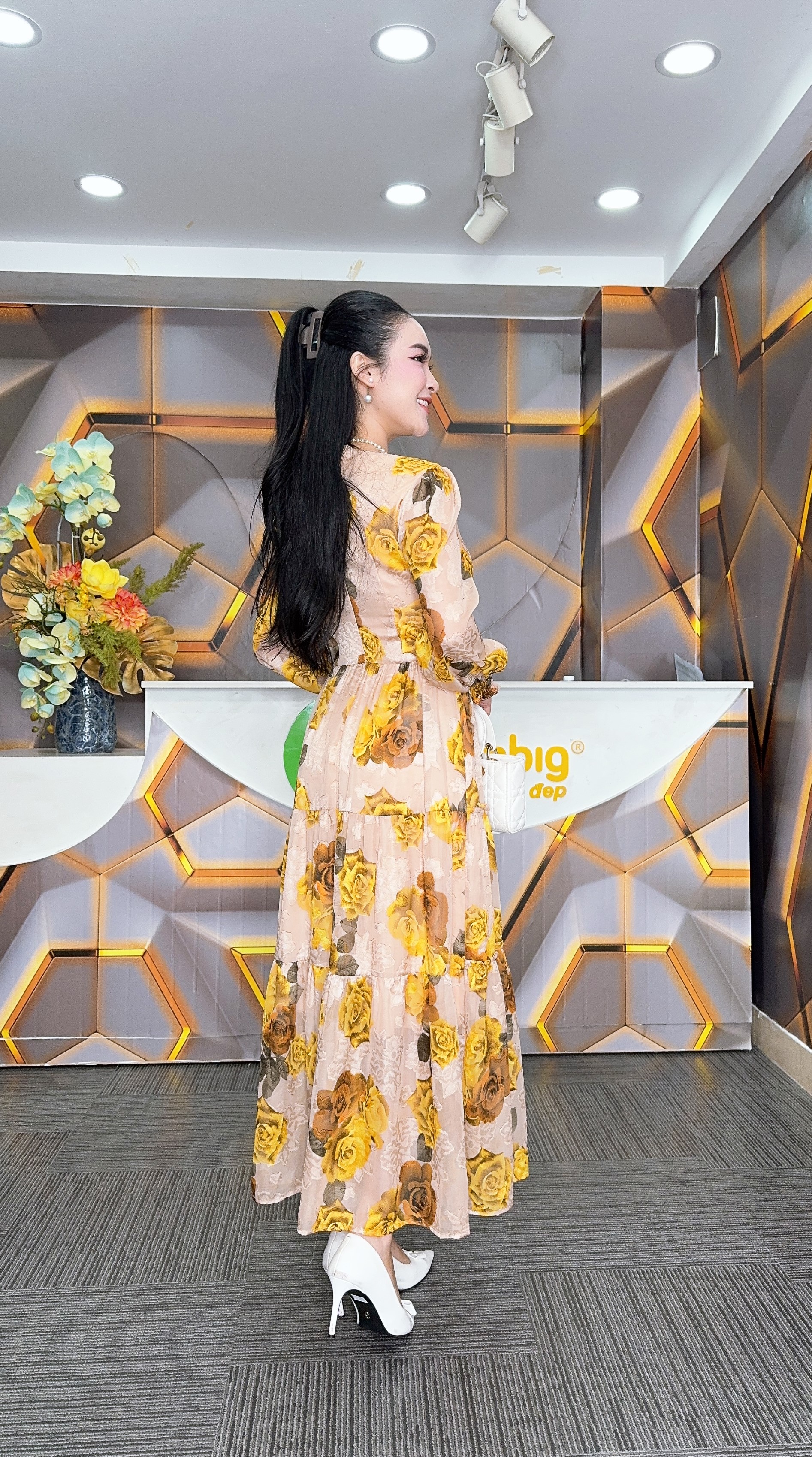 Đầm xòe - Y1806 - Thương hiệu Zonbig_thumbnail_3