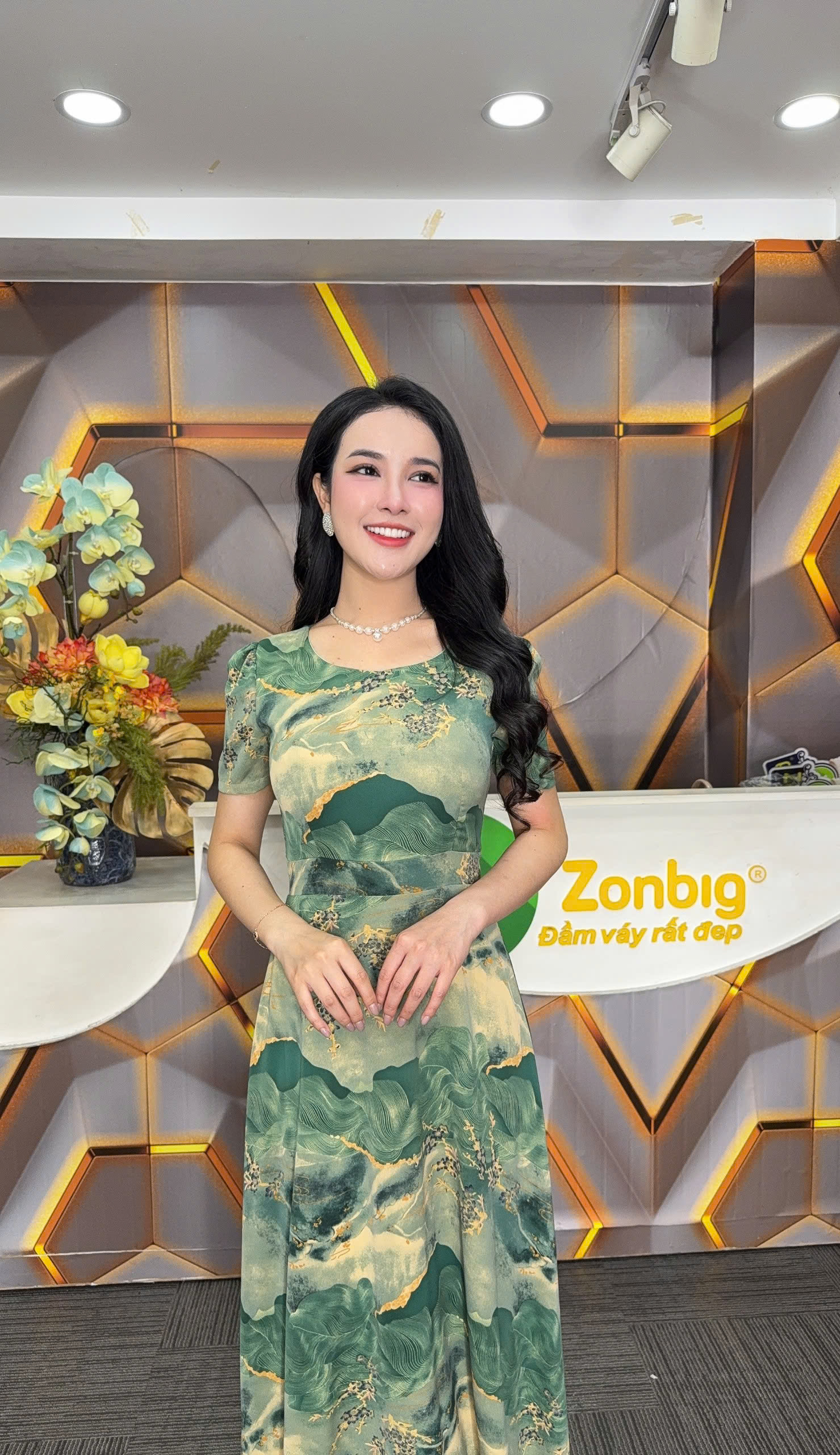 Đầm xòe - Y1940 - Thương hiệu Zonbig_thumbnail_3