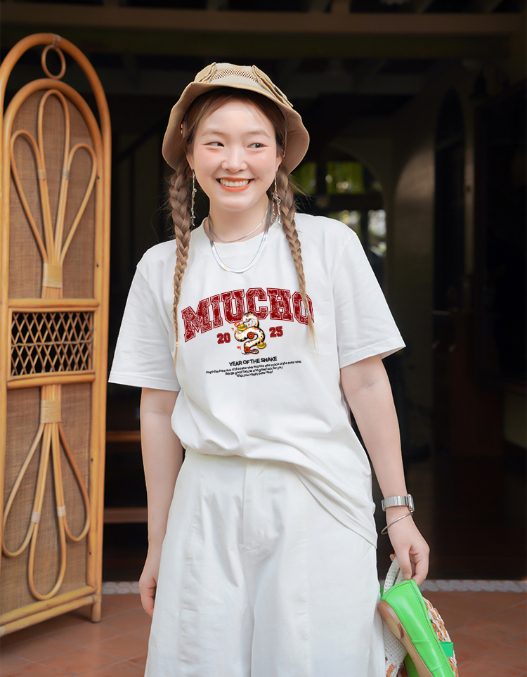 Áo thun nữ tết form vừa regular local brand vải cotton 4c thoáng mát 1801 Miucho in mix_thumbnail_2