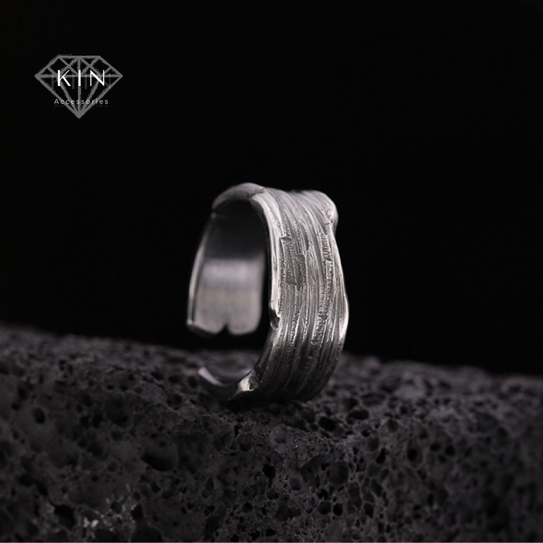 Nhẫn Ash - Sọc Ngang