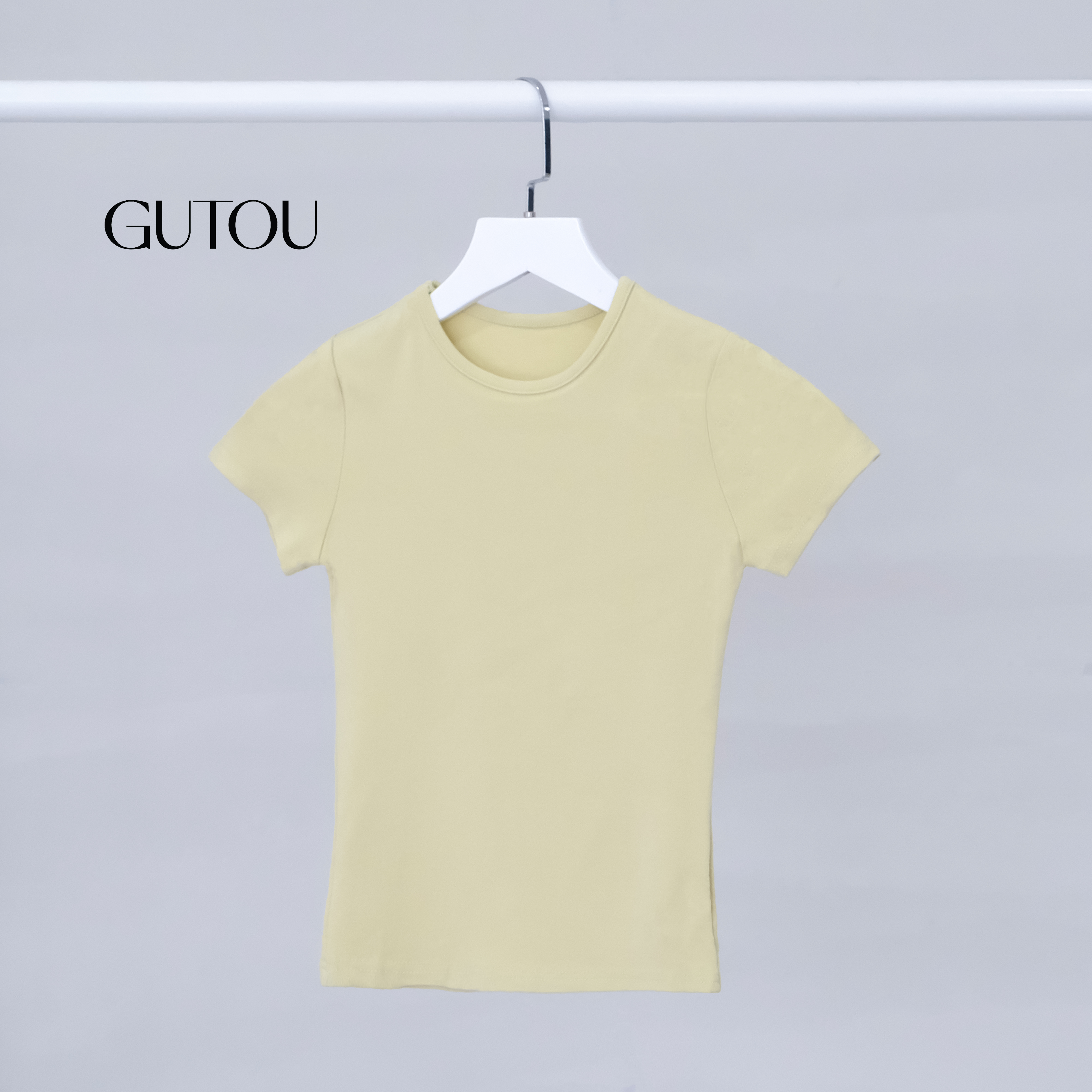 [ GUTOU ] Áo Thun Tay Ngắn Ôm Body_thumbnail_8