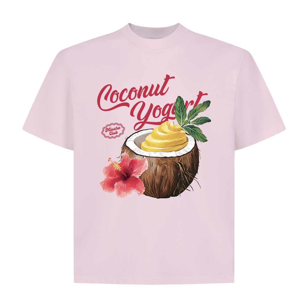 Áo thun boxy hè biển 2251 Miucho cổ tròn vải cotton 2c 250gsm đứng form in mix_thumbnail_10