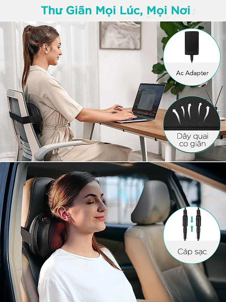 Gối massage không dây Kachi dòng cao cấp MK343_thumbnail_27