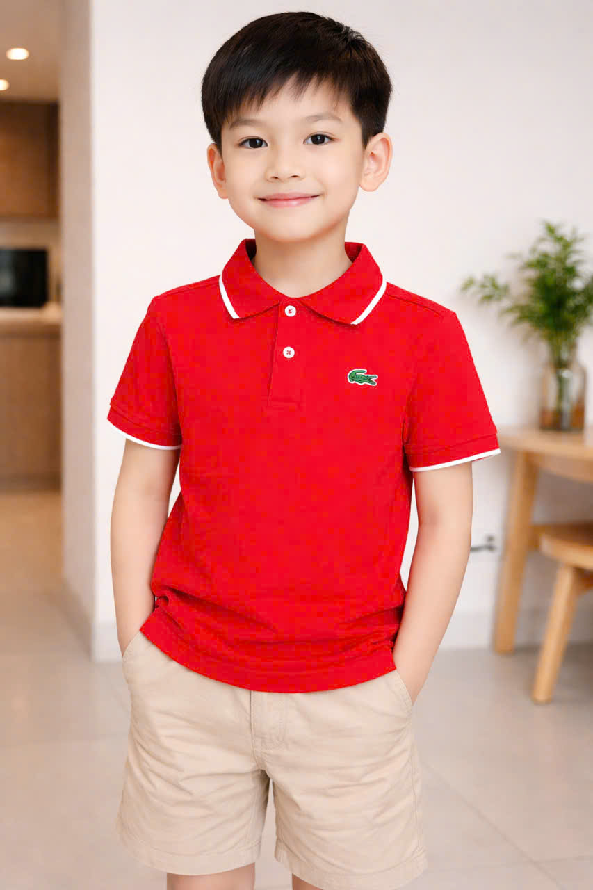 A86 ÁO POLO LACOSTE ĐỎ SIZE LỚN (MUA 2 GIẢM 10K/C)_thumbnail_3