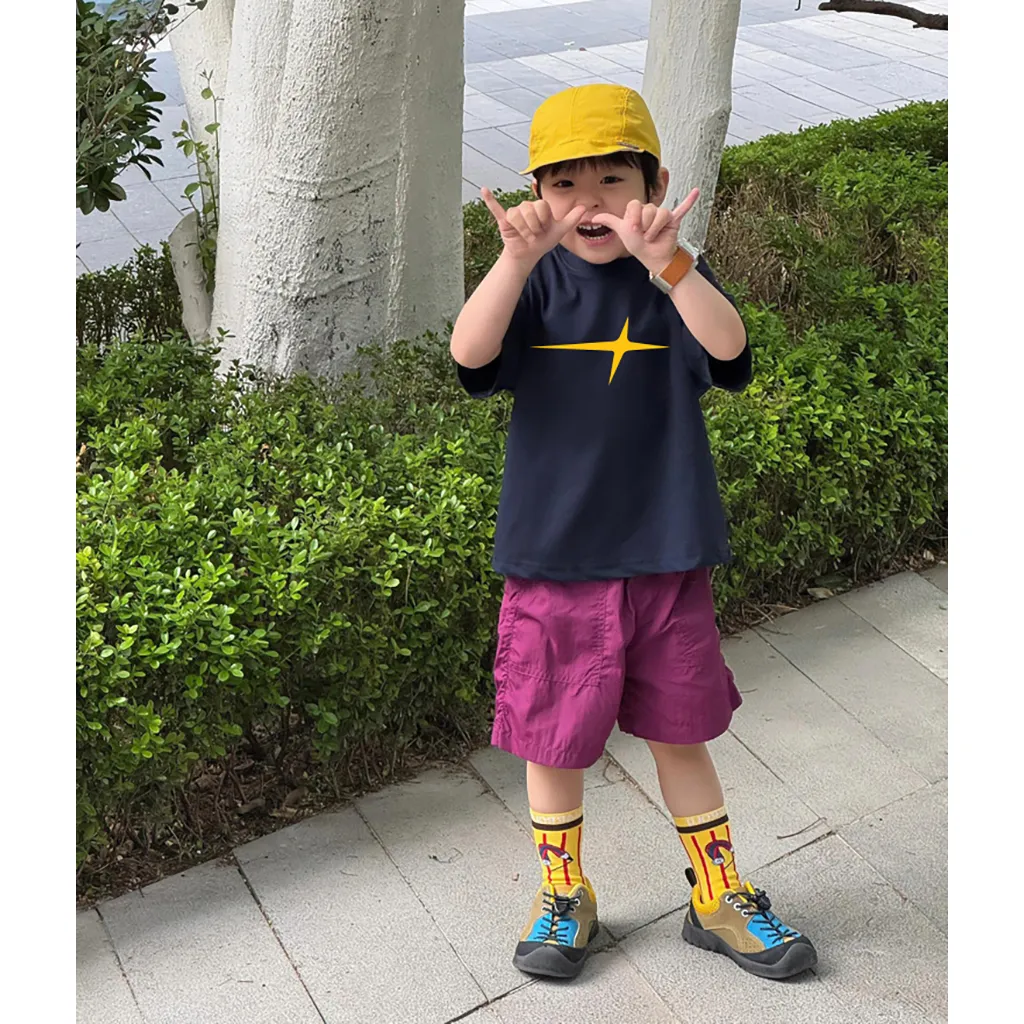 Áo thun kid basic năng động 2556 Miucho Kid vải cotton thoáng mát thấm hút mồ hôi tốt in mix_thumbnail_6