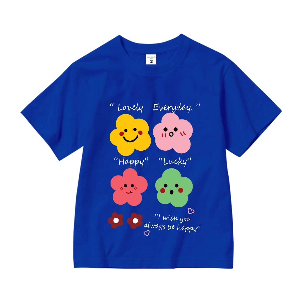 Áo thun cho bé gái form rộng AED1171 Miucho Kid tay ngắn cổ tròn in graphic_thumbnail_0