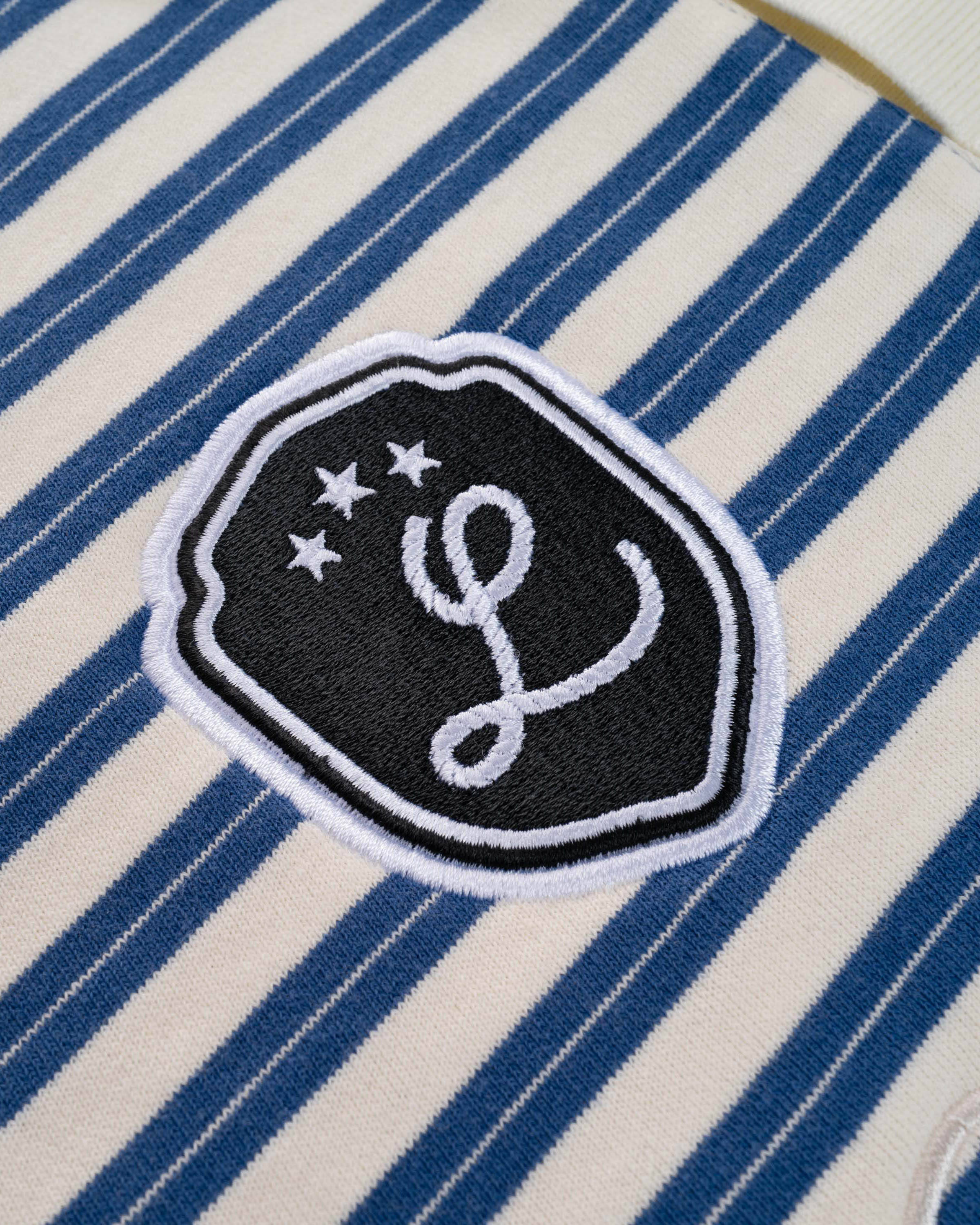 Levents® Striped Long Sleeve Boxy Polo Shirt_thumbnail_4