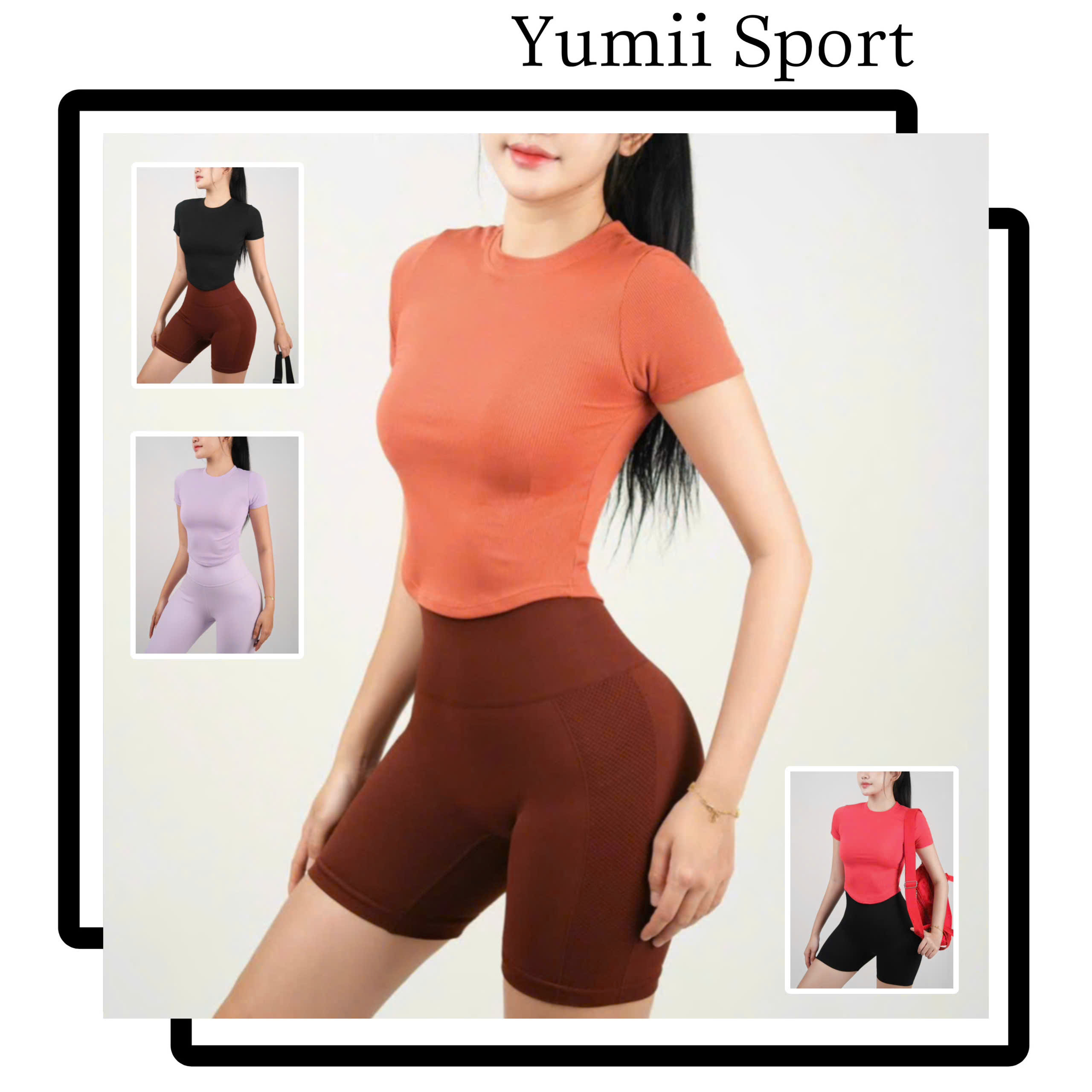 Áo Thun Thể Thao Tay Ngắn Mitao Vạt Bầu_thumbnail_3