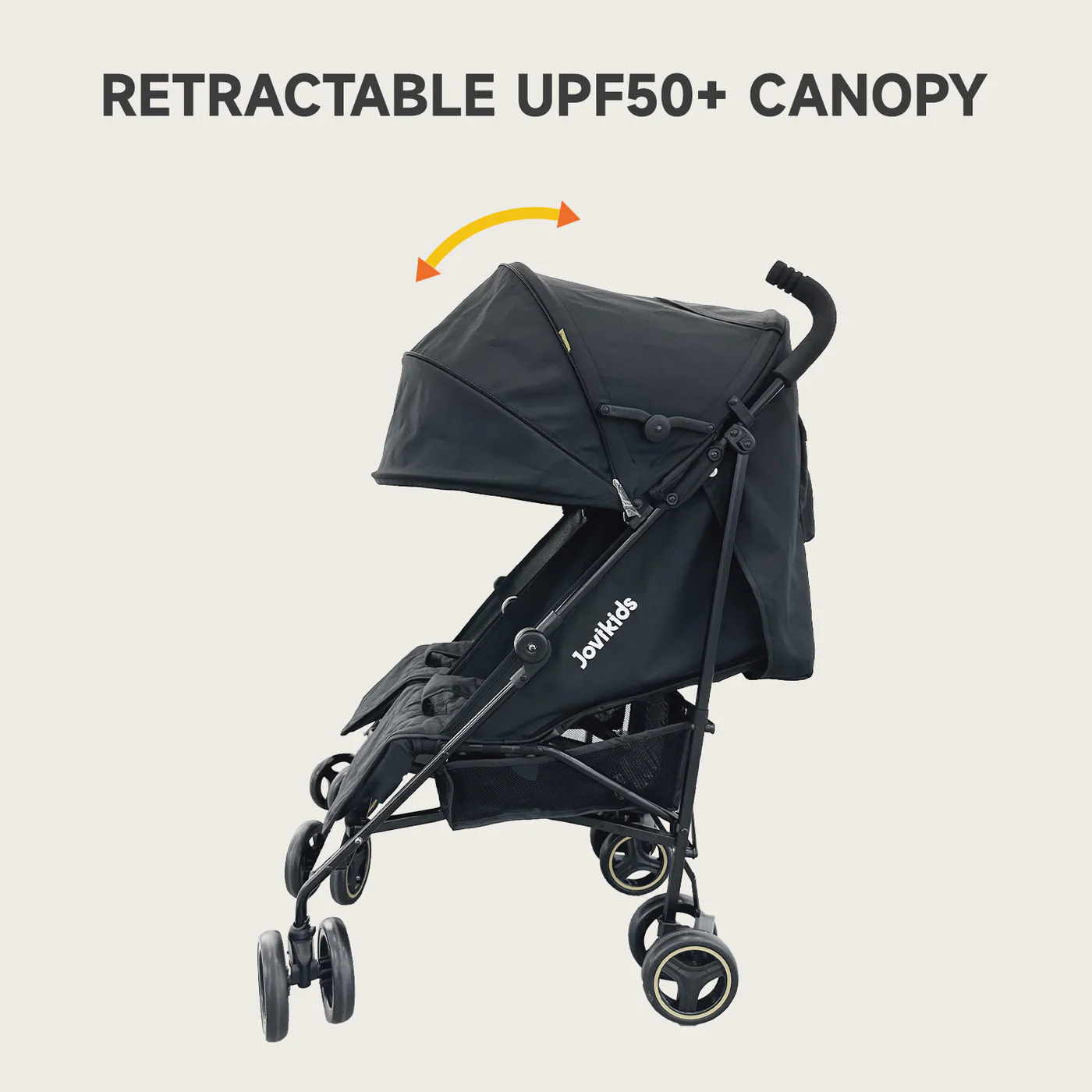 Xe đẩy Ezra - Đôi Jovikids cho bé 0-3 tuổi (màu đen) [NHẬP CODE "OFFB10" GIẢM THÊM 10% VỚI MEMBER OFFB]