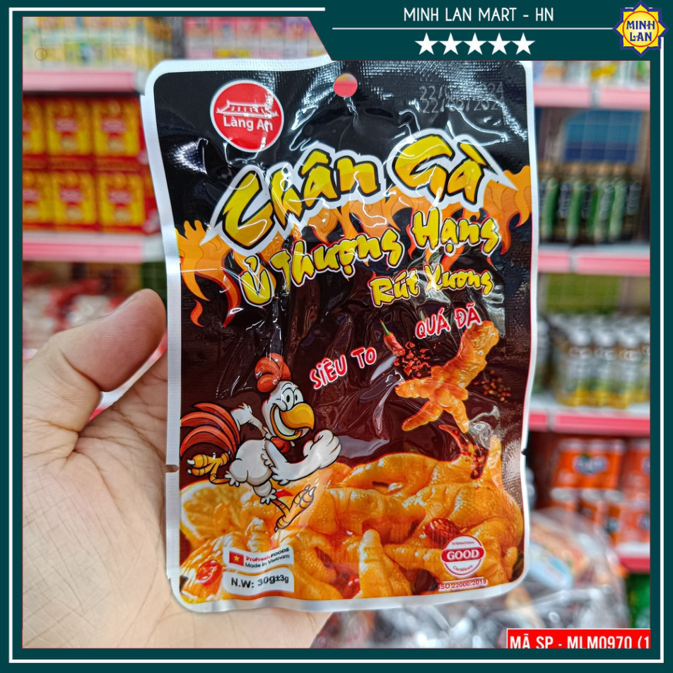 Chân Gà Cay Tứ xuyên 32g loại 1 - Đồ Ăn Vặt Ngon Nội Địa Trung (Giá sỉ) - Đặc Sản Bốn Phương_thumbnail_3