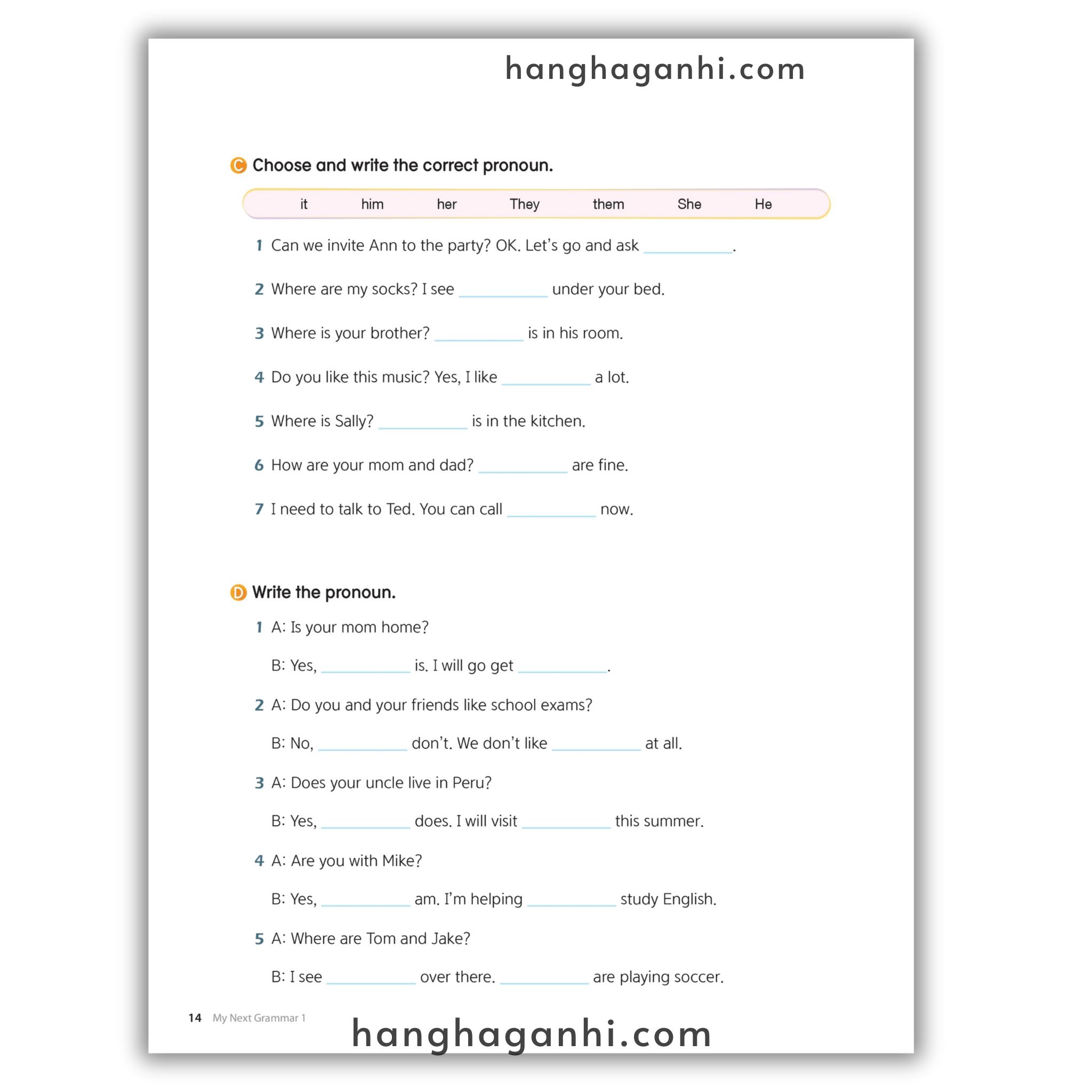 My Next Grammar 1 Workbook (2nd Edition)_thumbnail_4