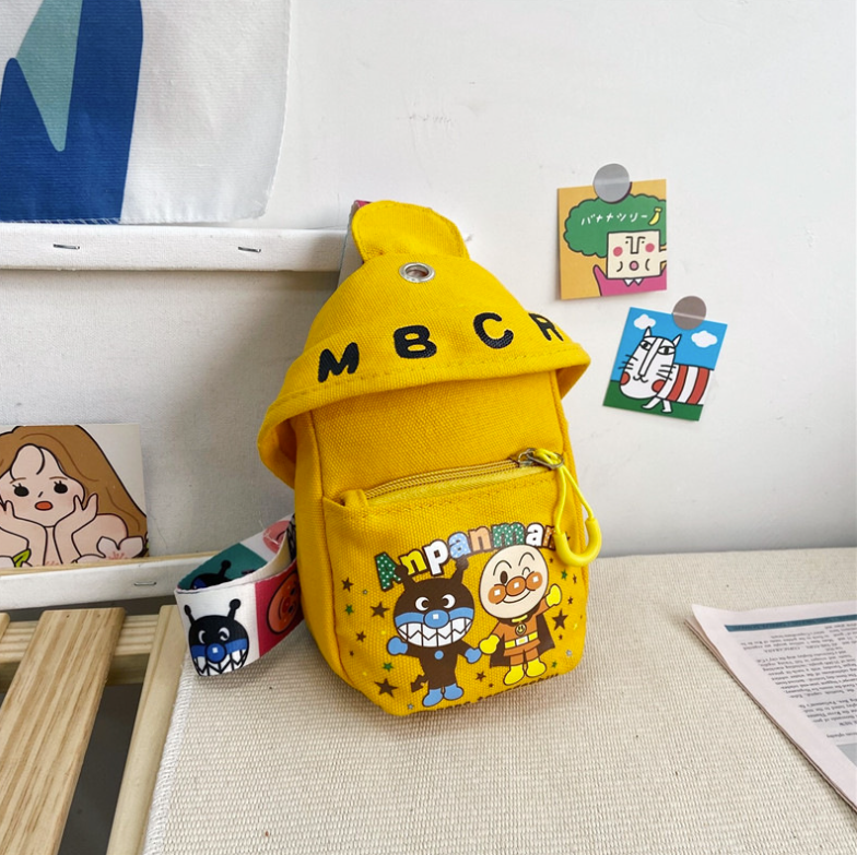 Túi đeo chéo dễ thương cho bé yêu Hàn Quốc, Hoạ Tiết Dễ Thương Bé trai bé gái