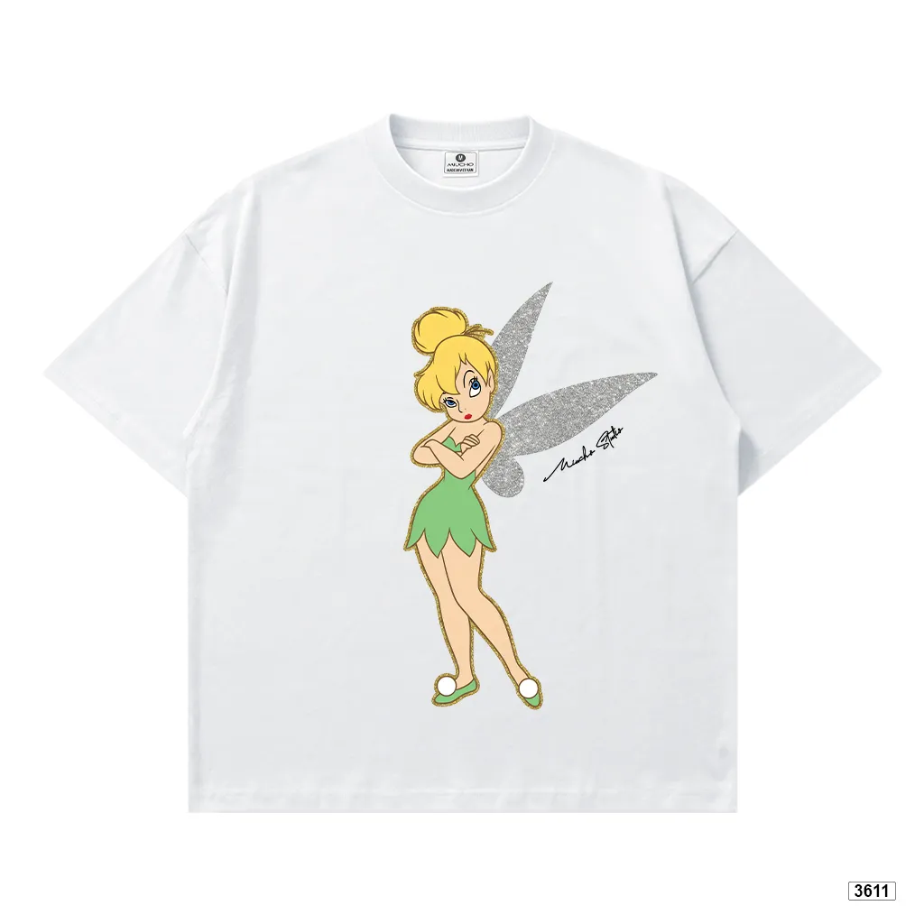 Áo thun nữ form boxy Tiinker Bell Miucho 3611_thumbnail_9