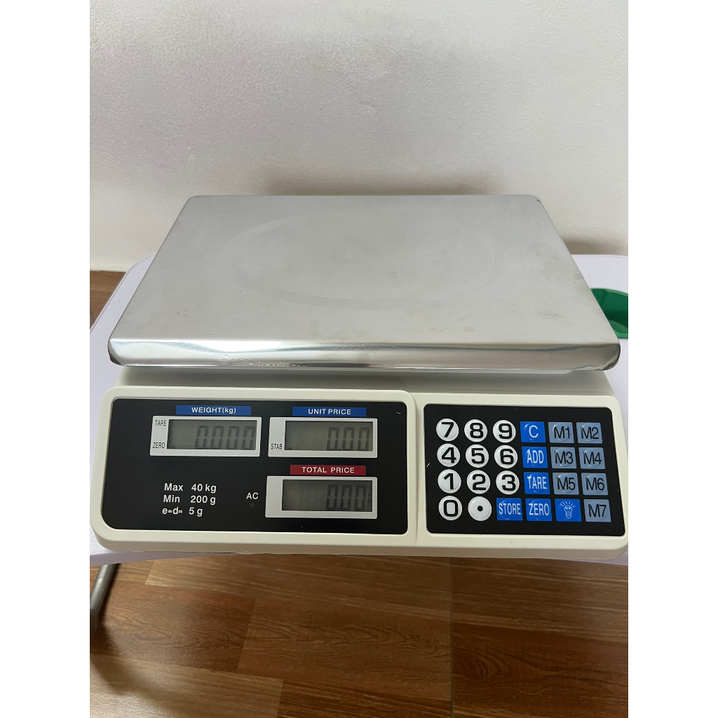 Cân điện tử tính tiền tải trọng 40kg - Cân bán hàng chống nước cao cấp_thumbnail_3