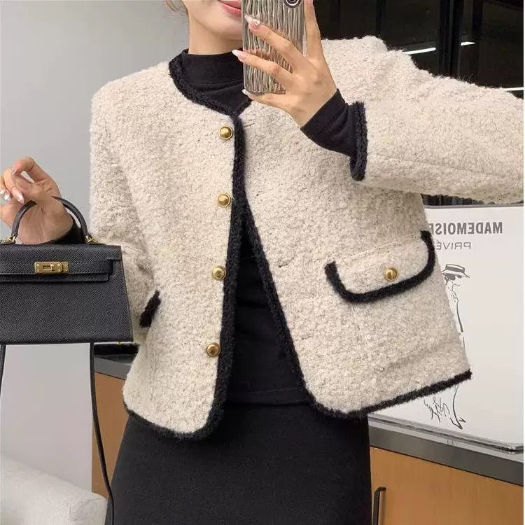 Áo khoác dạ lông - Vip 57