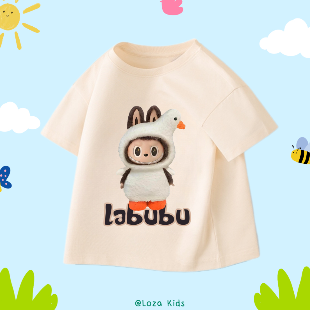 Áo thun bé trai in hình  Labubu  - Loza Kids AT2793_thumbnail_4
