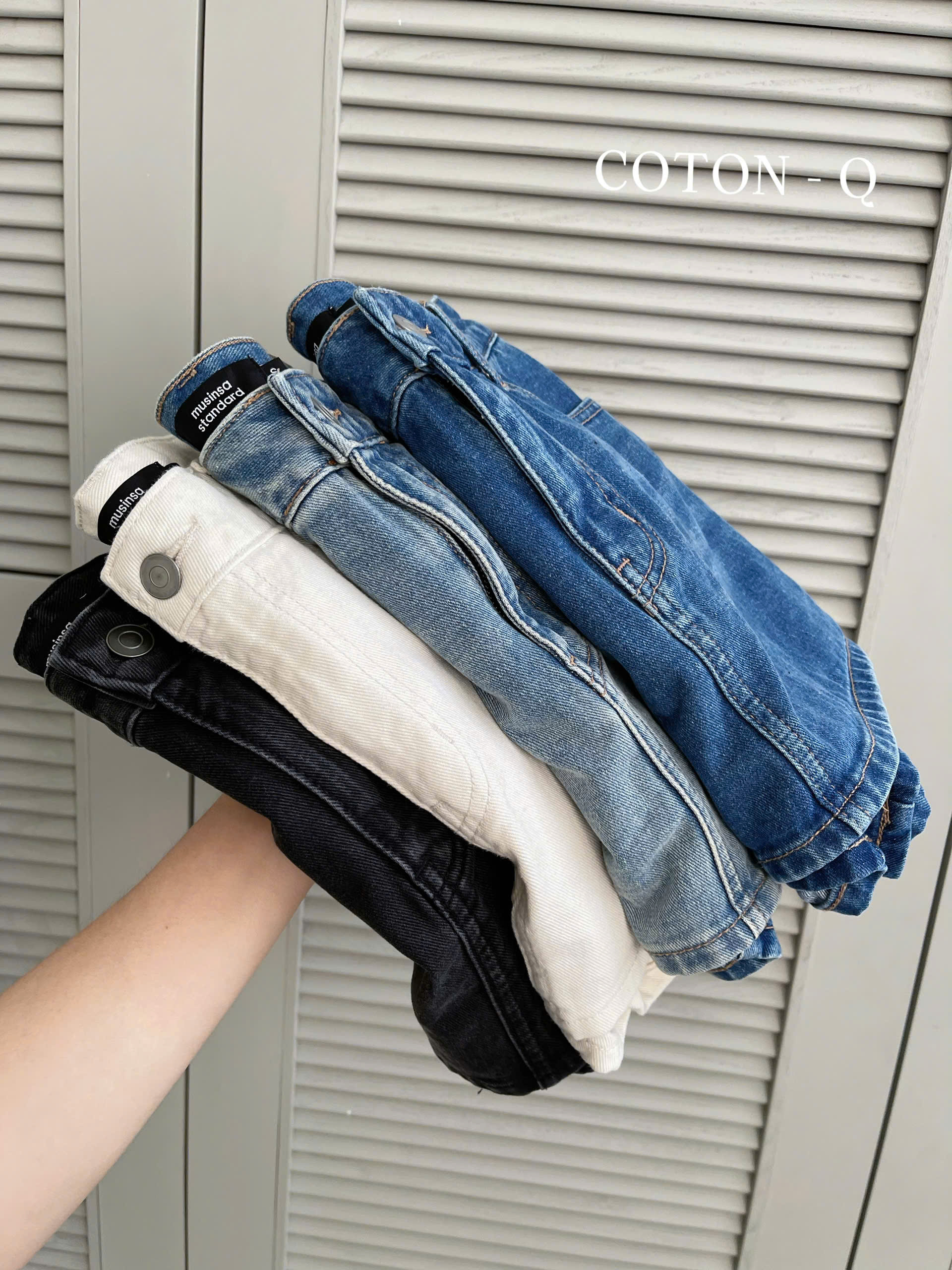 Chân váy jean ngắn có quần trong ( NHẠT )_thumbnail_11