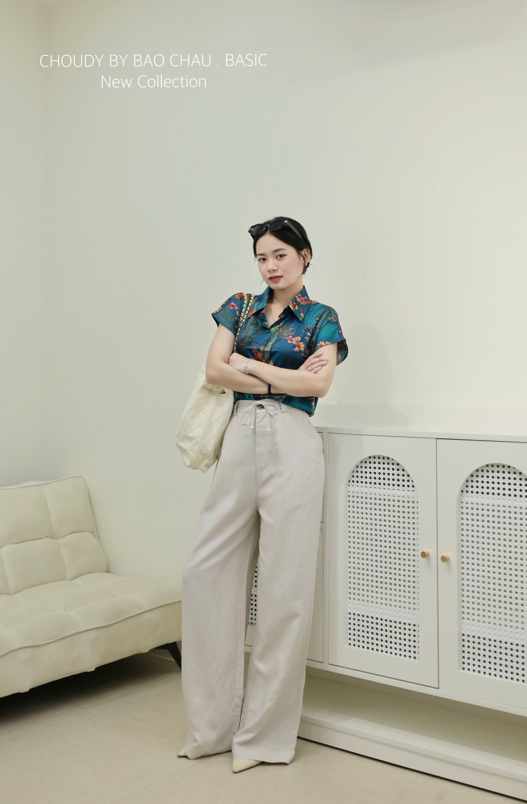 SALE U336 QUẦN SUÔNG LINEN 2 MÀU