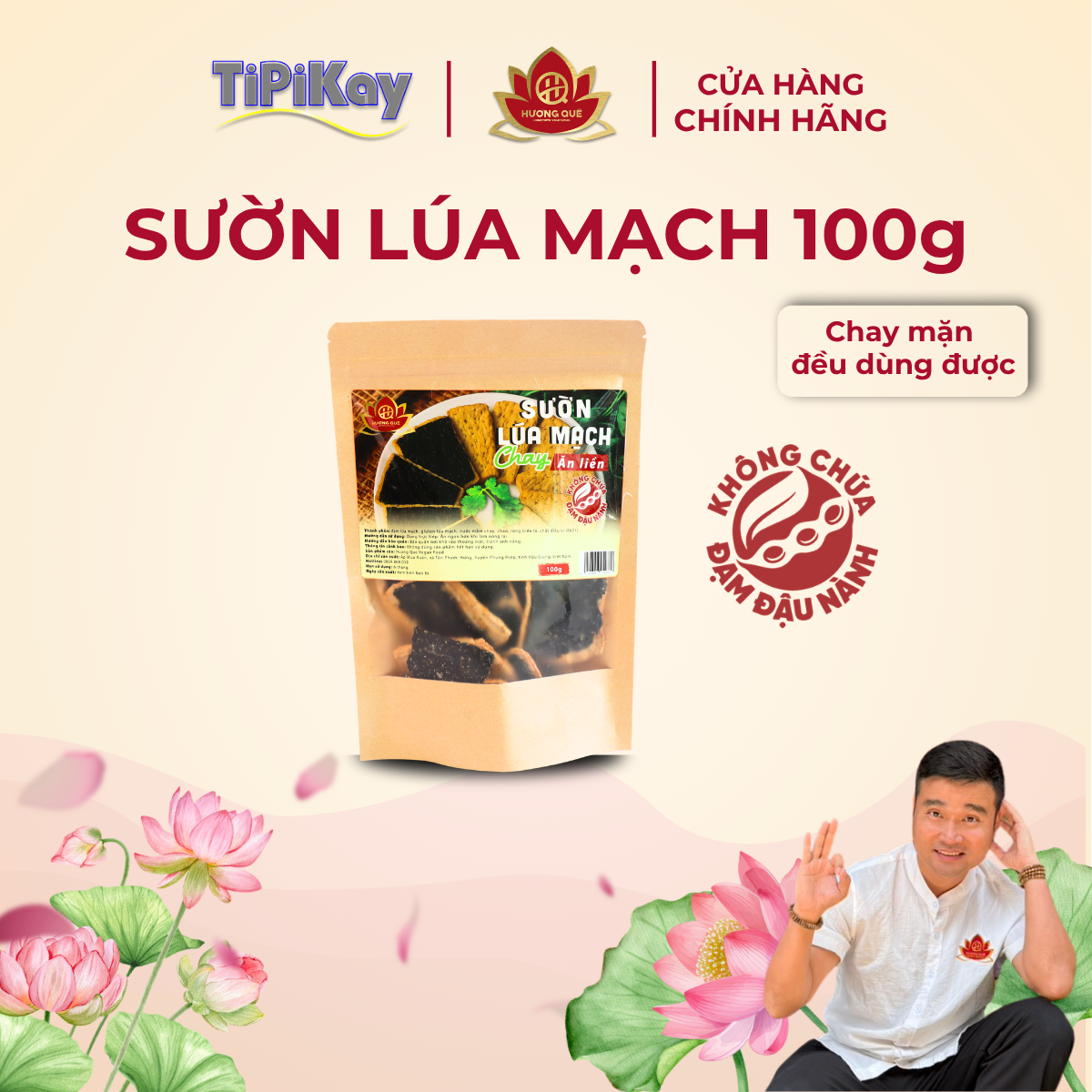 Sườn Lúa Mạch Chay 100g TP100GSLM