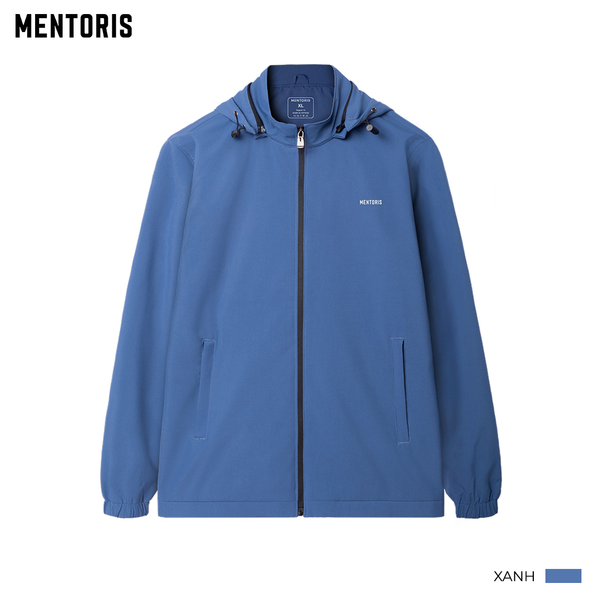 Áo khoác gió Nam cao cấp Mentoris, chống gió chống bụi, giữ nhiệt tốt, thiết kế basic dễ phối đồ, Form chuẩn MAG01
