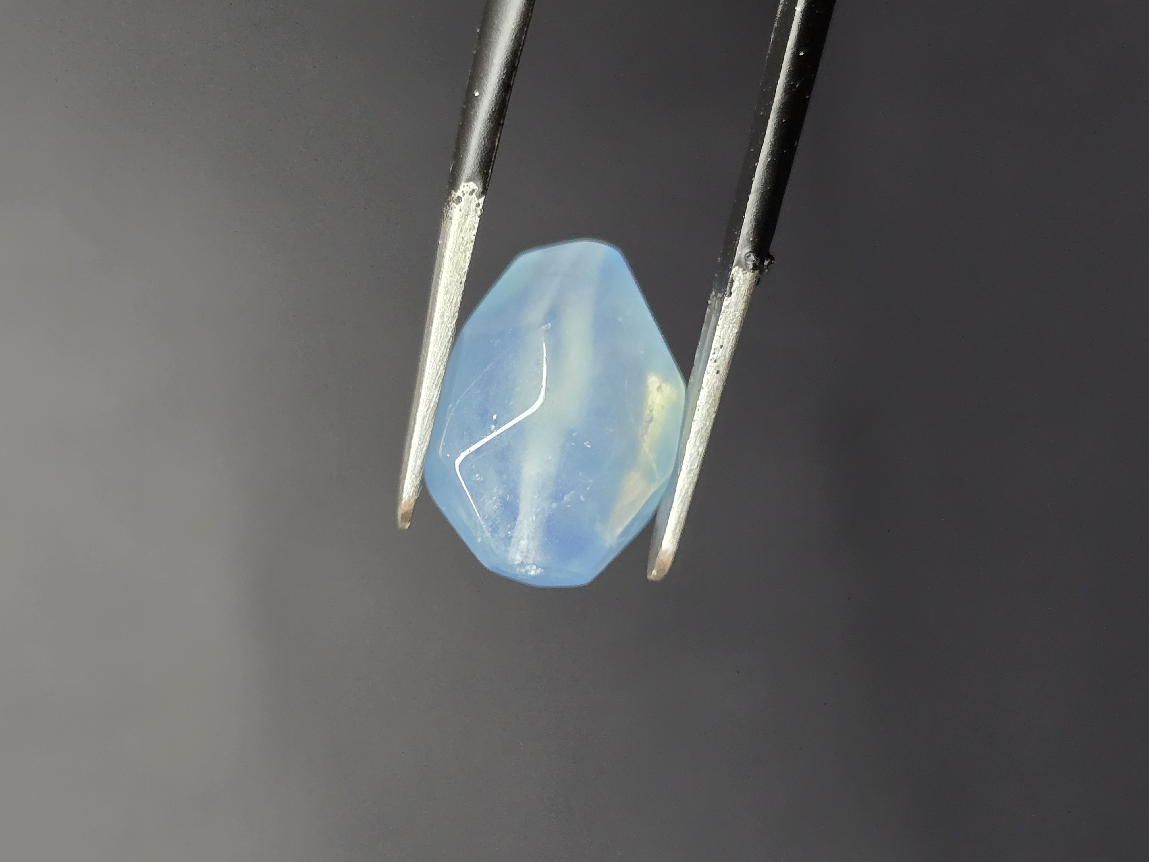 Hạt Lẻ Đá Aquamarine Freeform  (Đã Xỏ Lỗ - Bán Lẻ 1 Viên)_thumbnail_8