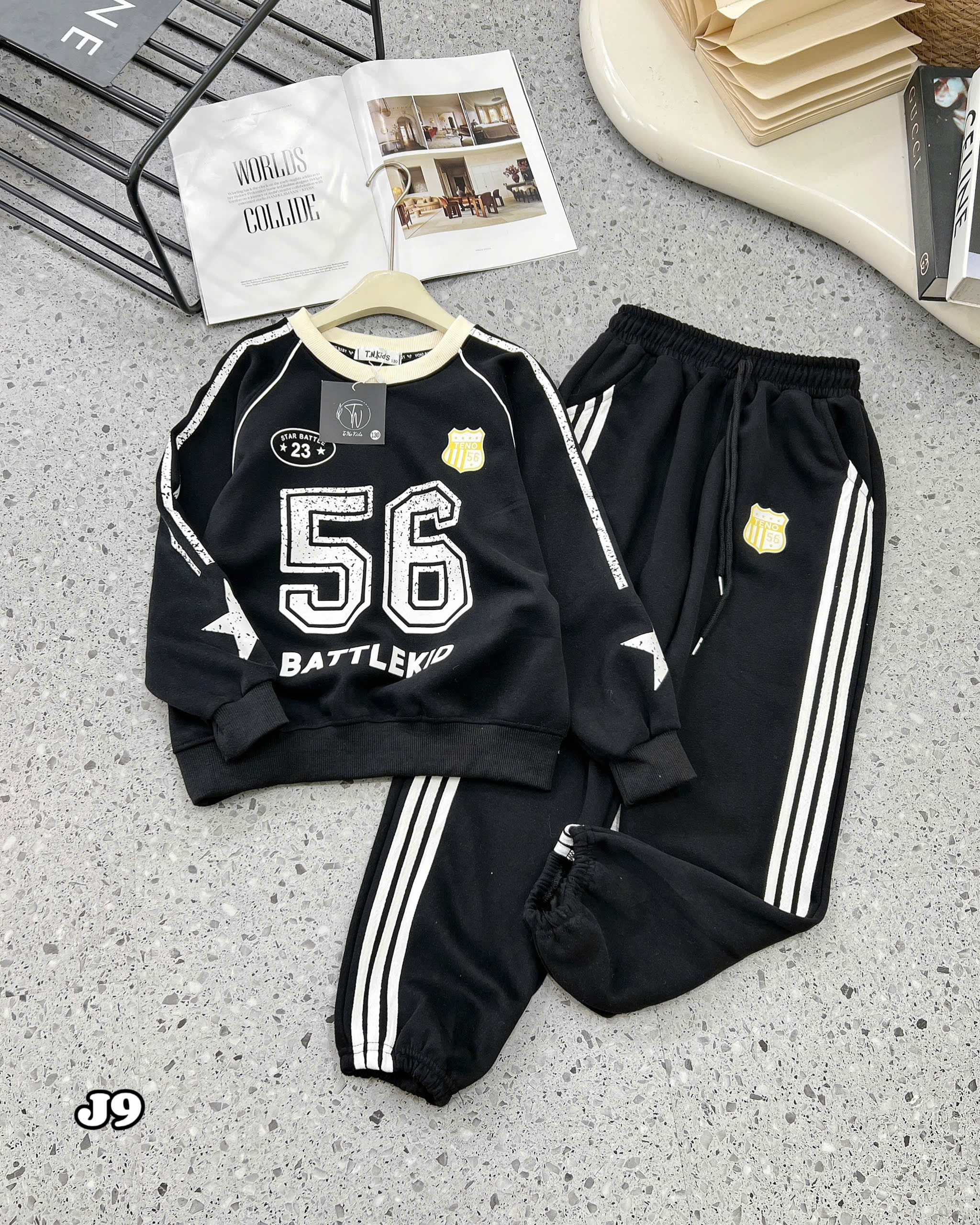 [J9] Sét Nỉ 56 TENO Bé Gái 22-55kg_thumbnail_1