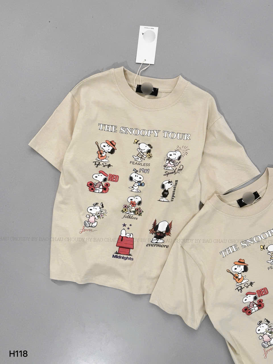 H118 ÁO THUN BE