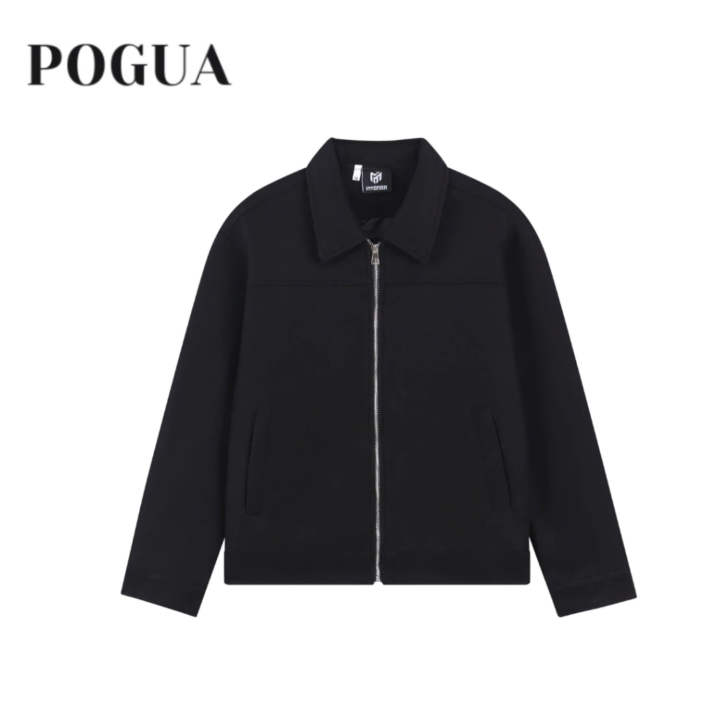 Áo Khoác Dạ Ep Nam Chất Liệu Dạ Ép Khóa ZIP Cao Cấp Jacket_thumbnail_3