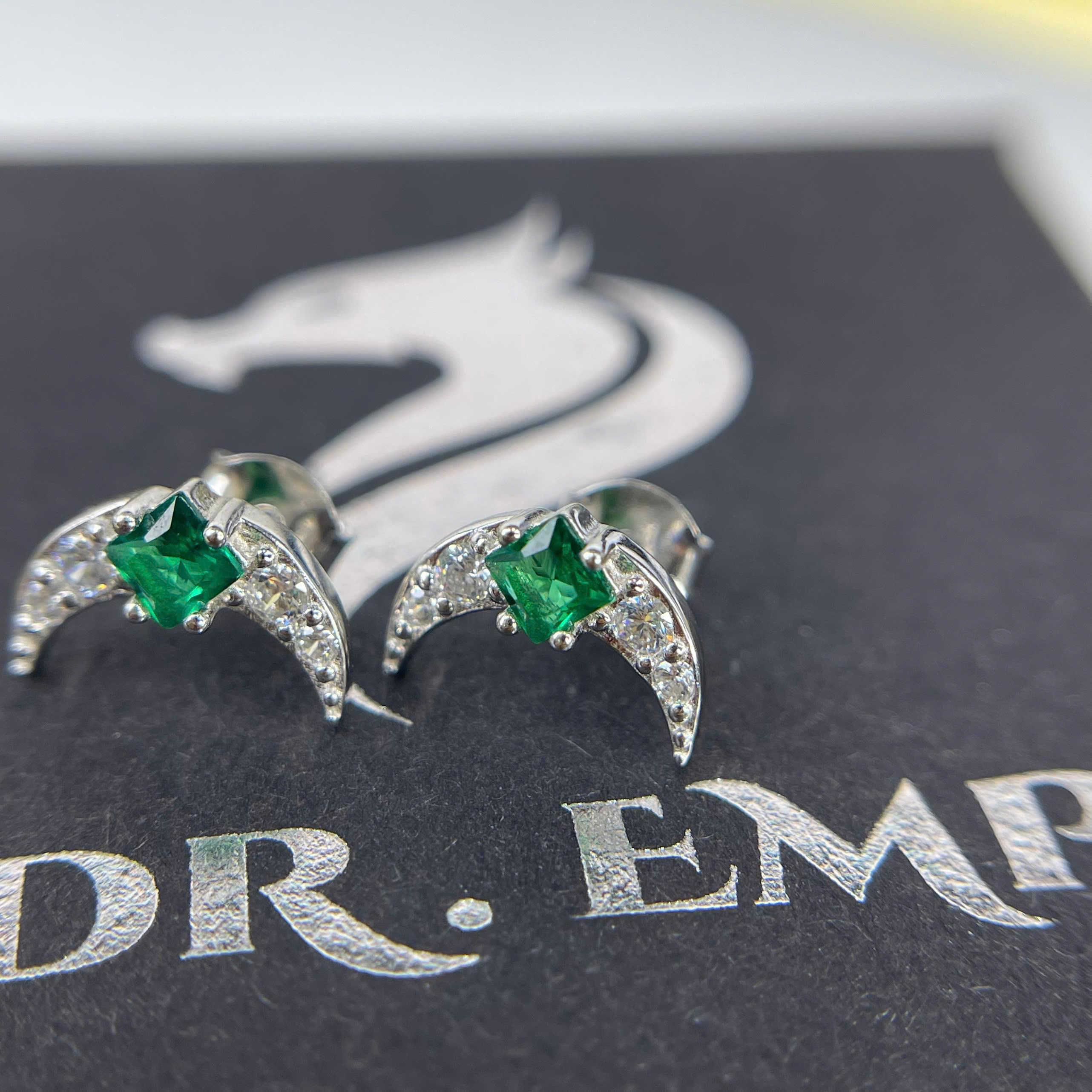 Khuyên kiểu bạc mặt trăng xanh lá xi bạch kim_thumbnail_1