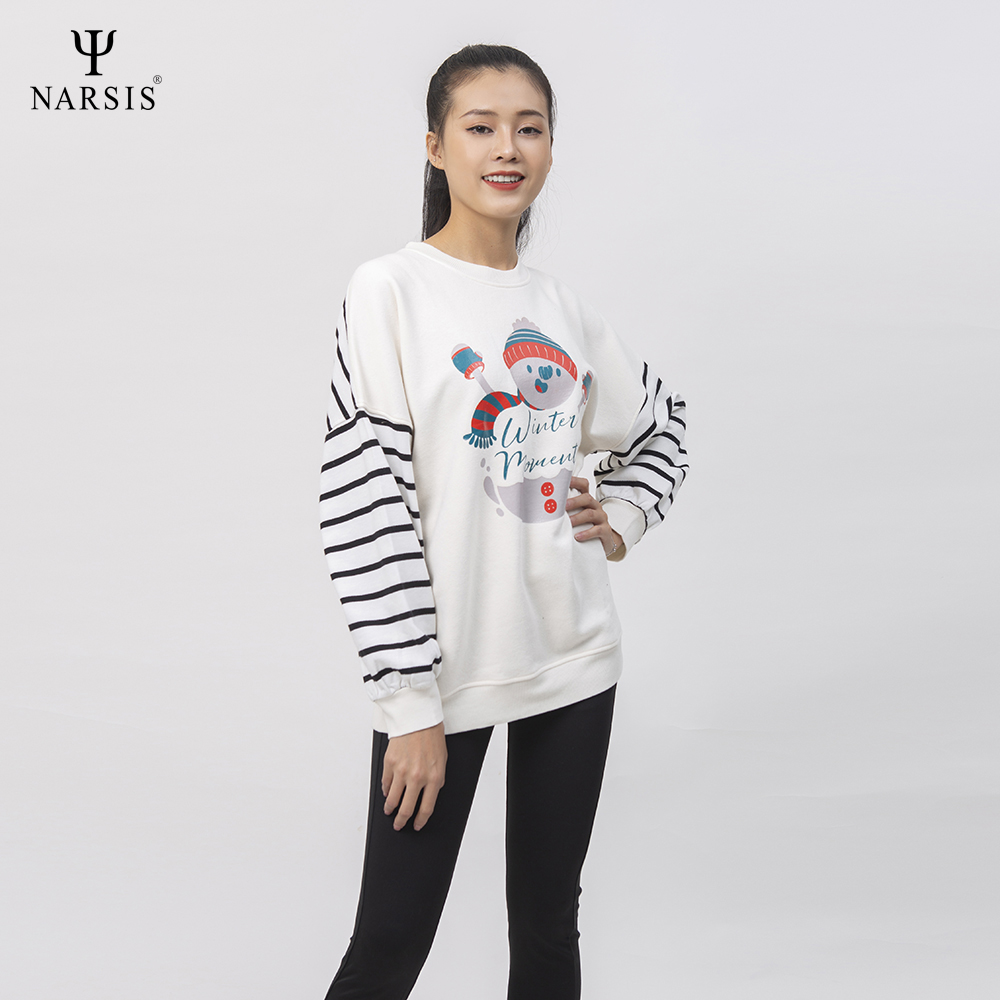 ÁO THU ĐÔNG NỮ L0072 NARSIS CHẤT LIỆU THOÁNG MÁT, DỄ CHỊU, THOẢI MÁI CẢ NGÀY, DỄ VẬN ĐỘNG_thumbnail_2