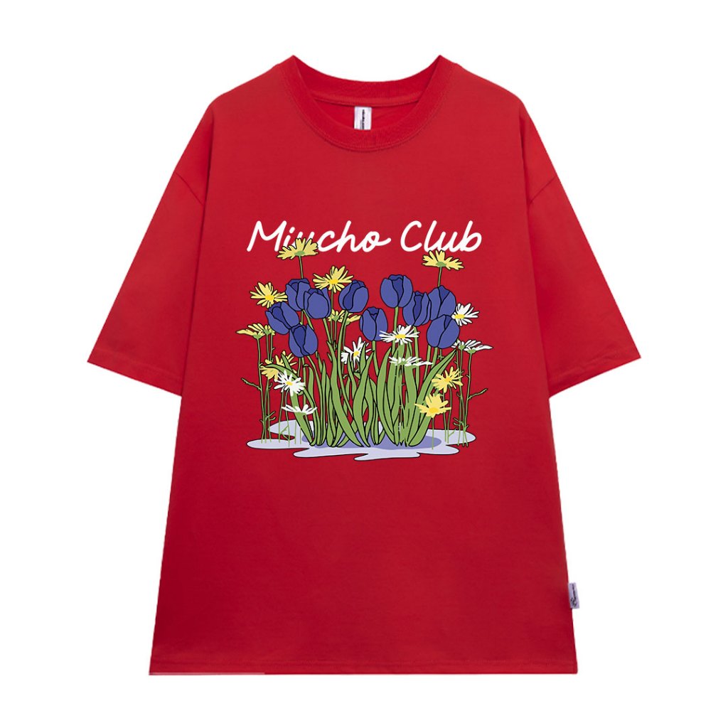 Áo thun local brand form rộng nam nữ vải cotton ATD1155 Miucho tay ngắn cổ tròn in mix_thumbnail_16