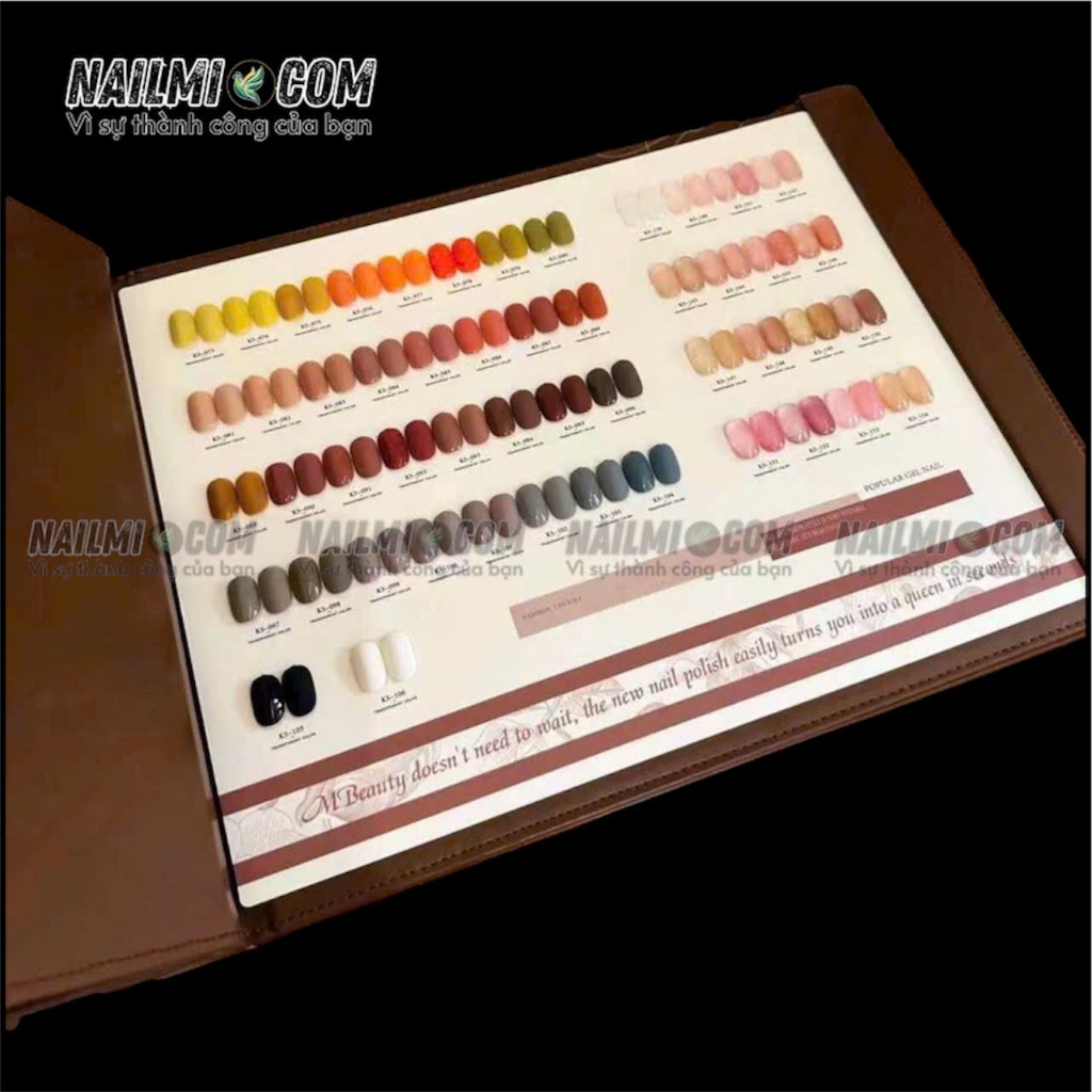 Sét sơn gel - 166 màu - KAISE