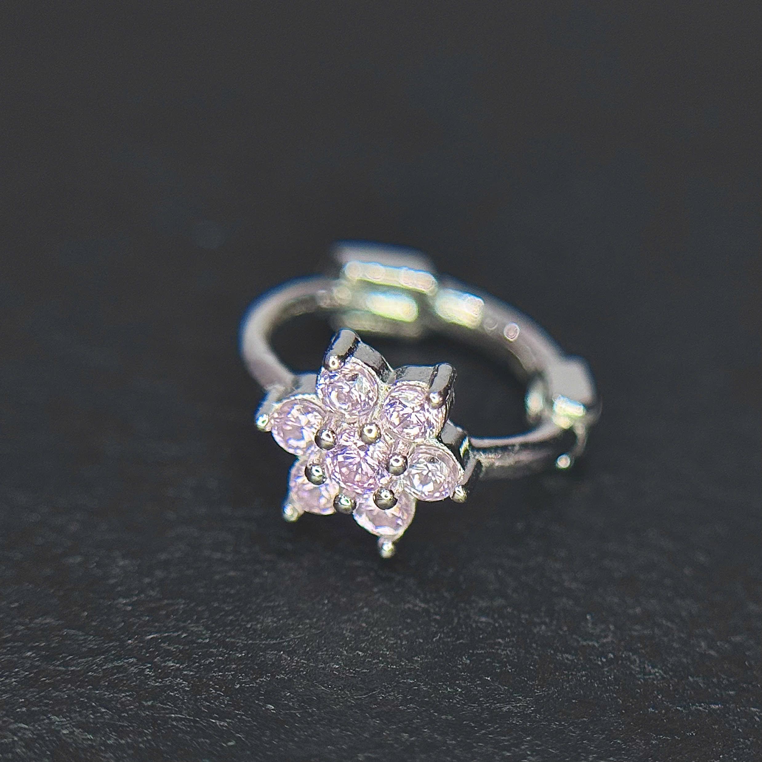 Khuyên vòng bạc si kim hoa hồng_thumbnail_2