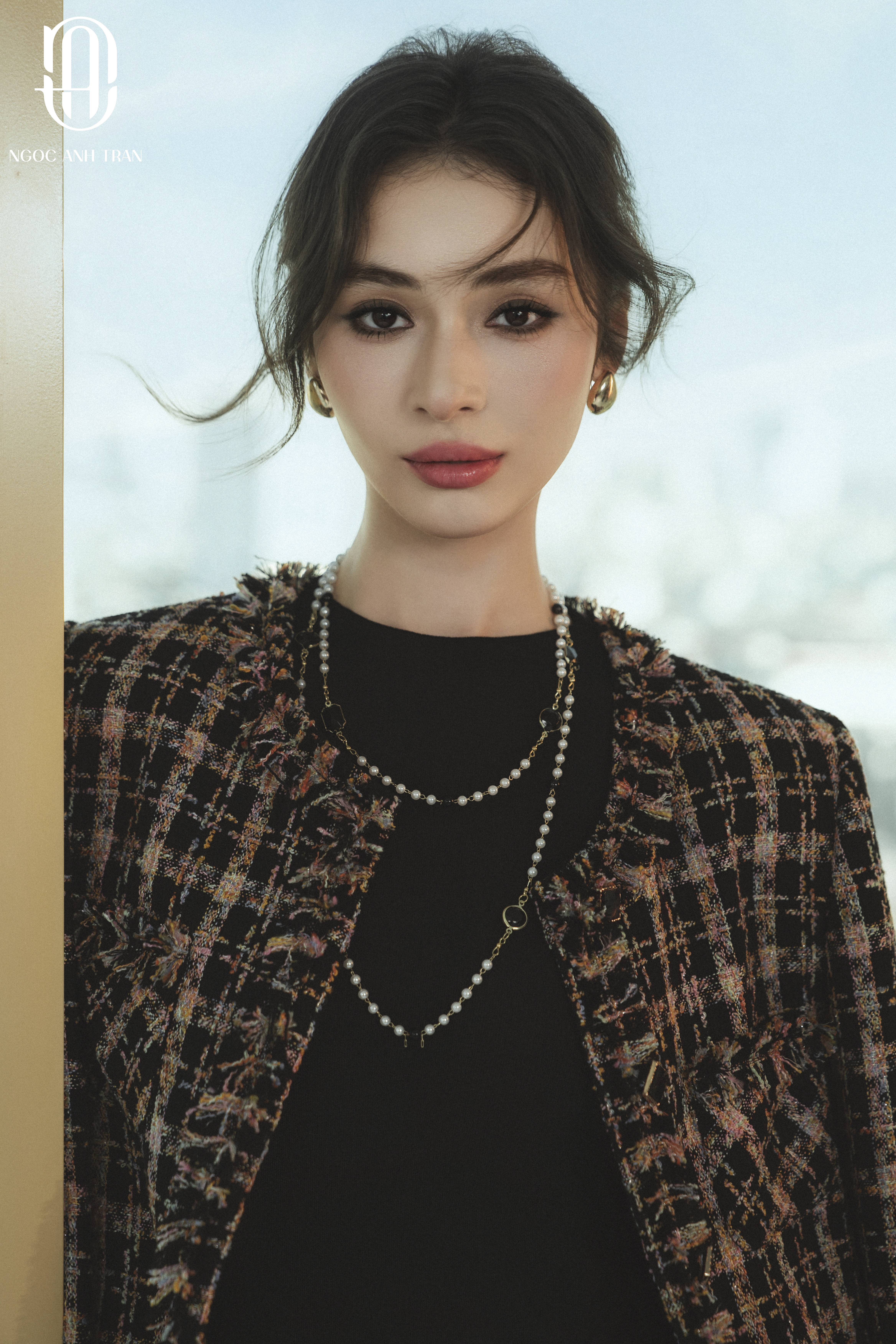 A219 - Áo dạ dài tay kẻ sọc caro đen_thumbnail_3