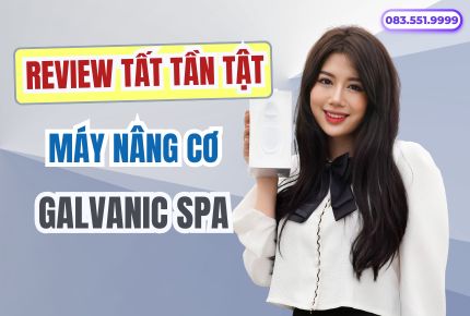 Review Máy Đẩy Tinh Chất Galvanic Spa của Nu Skin