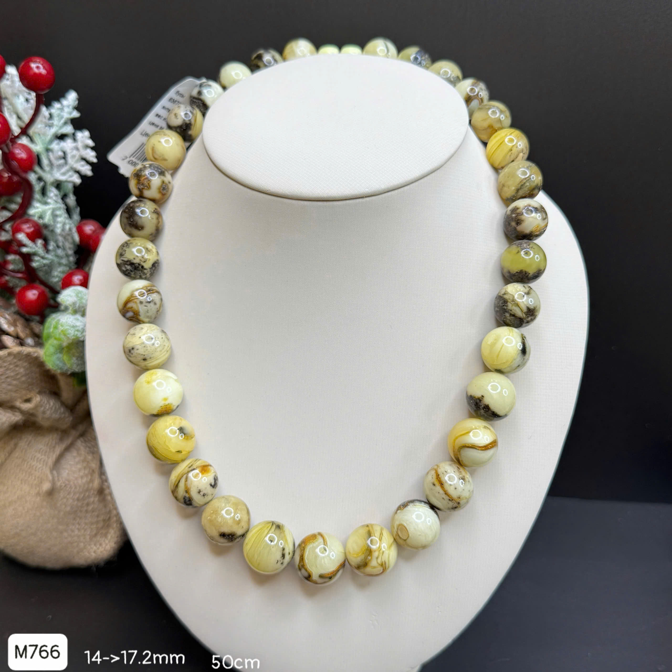 Vòng Cổ Mộc Vân Ánh Xanh - M766