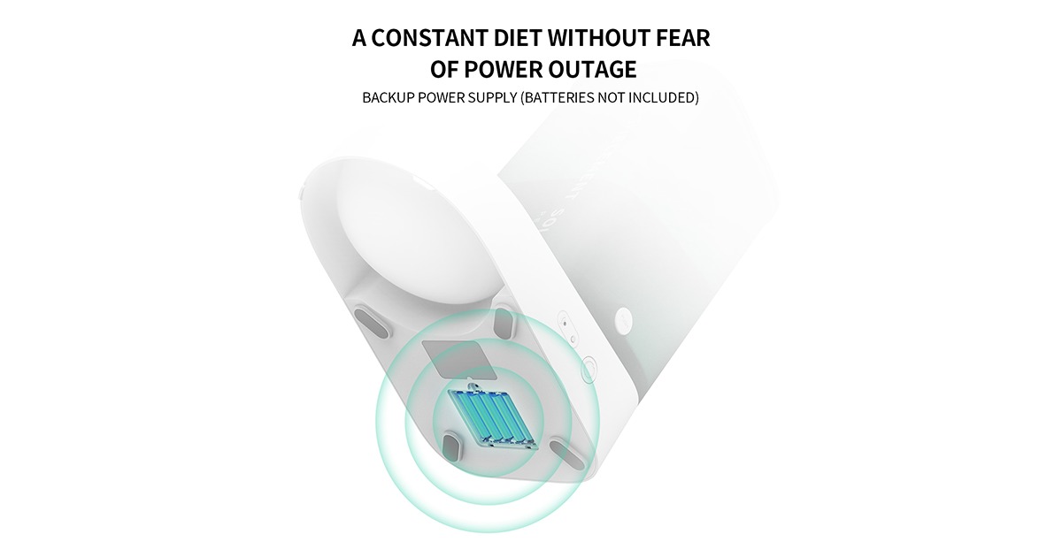 PETKIT Fresh Element Solo Automatic Pet Feeder - White