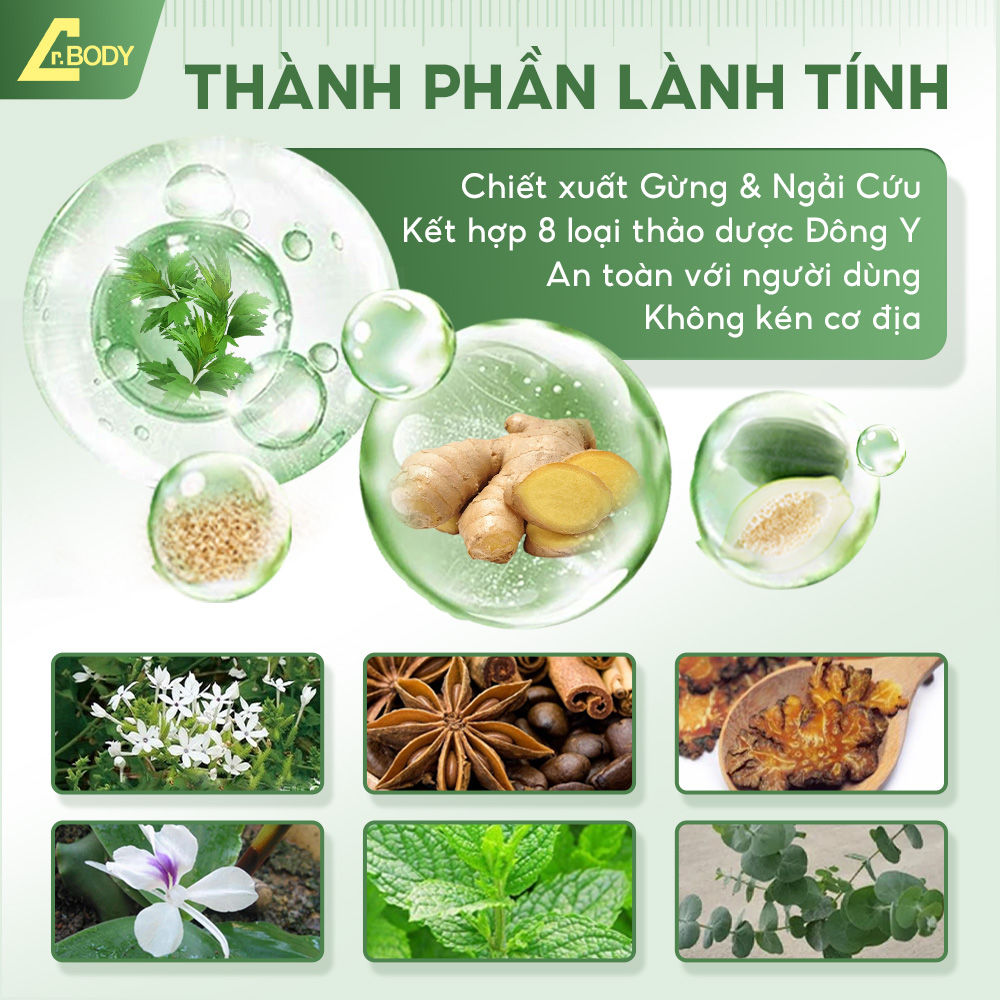 MIẾNG DÁN DR.BODY NHẬT BẢN HỖ TRỢ GIẢM MỠ VÙNG BỤNG, ĐÙI, BẮP TAY, THÀNH PHẦN THẢO MỘC TỰ NHIÊN_thumbnail_10