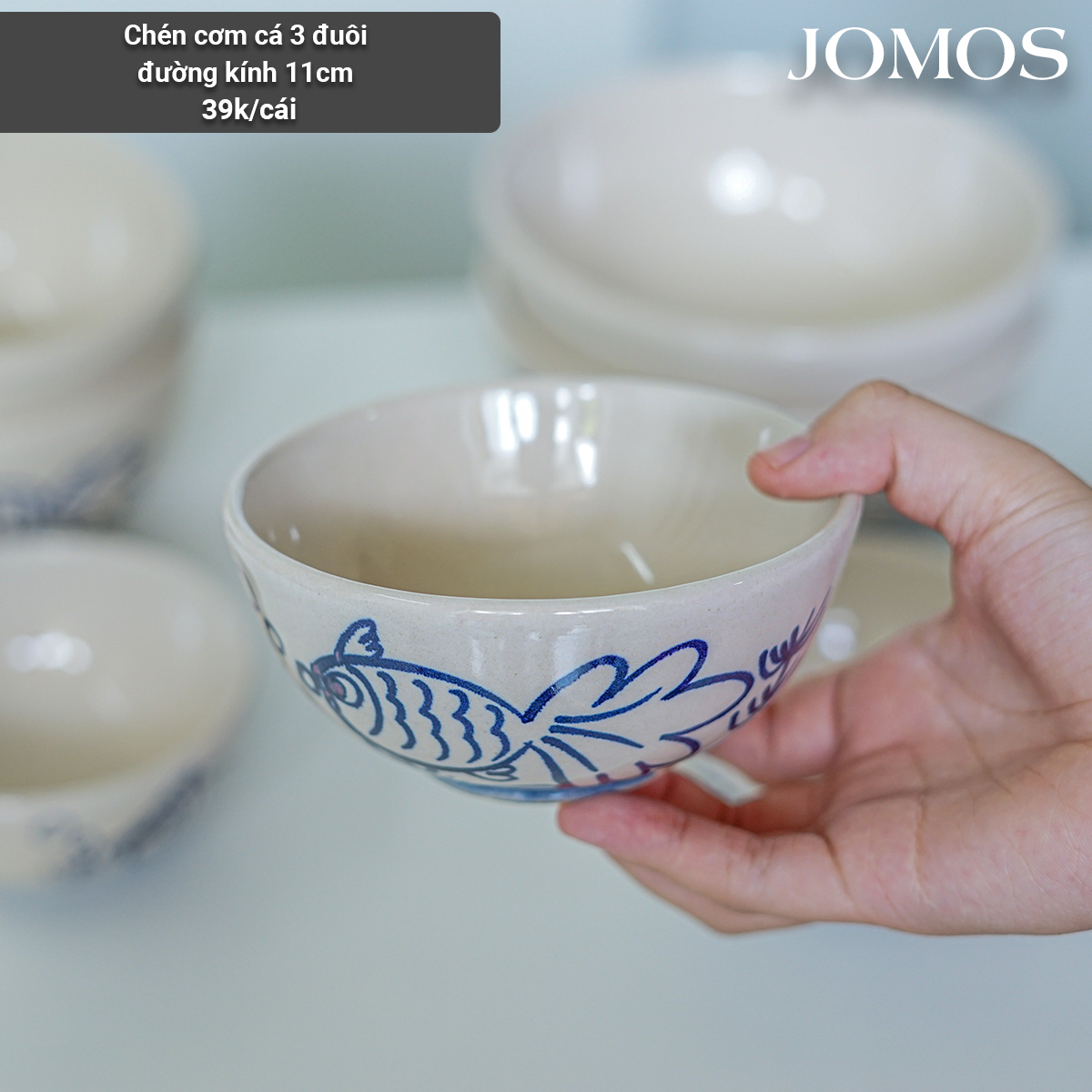 Chén cơm cá ba đuôi 11cm J000334_thumbnail_2