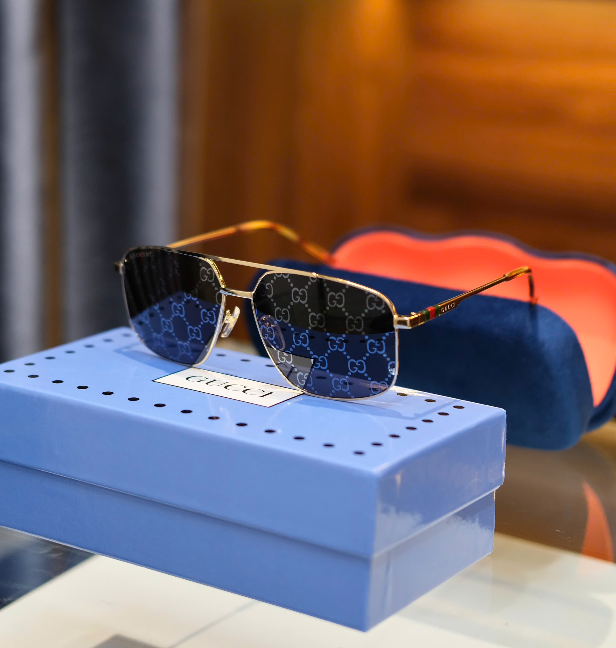 Mắt kính nam Gucci 