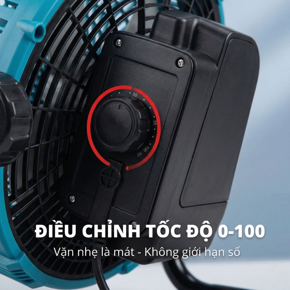 Quạt Để Bàn Tích Điện Kachi MK443 – Gió Turbo Mạnh Mẽ, Xoay 360 Độ, Thiết Kế Di Động Đa Năng_thumbnail_3