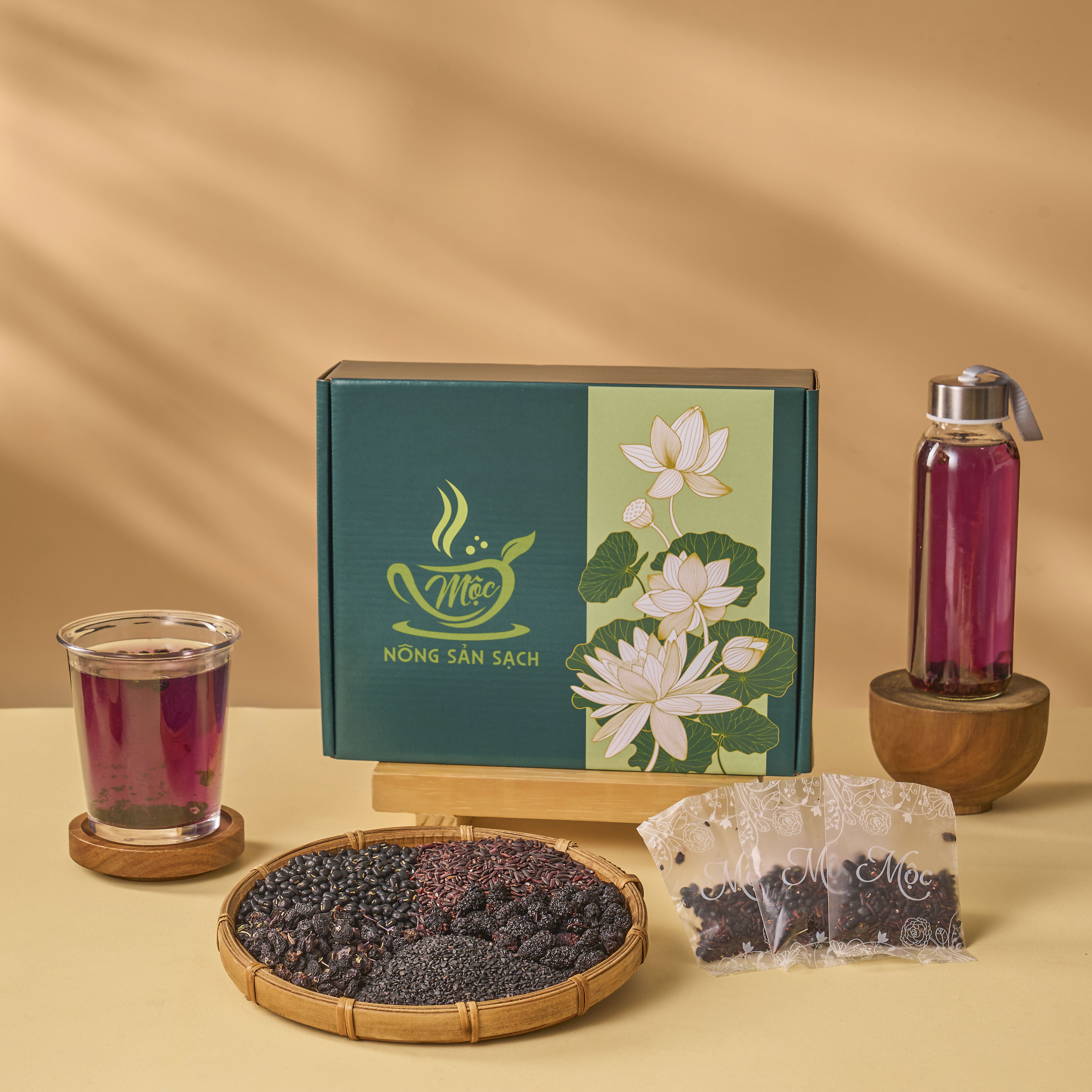 Trà Ngũ hắc 30 gói + 15 gói