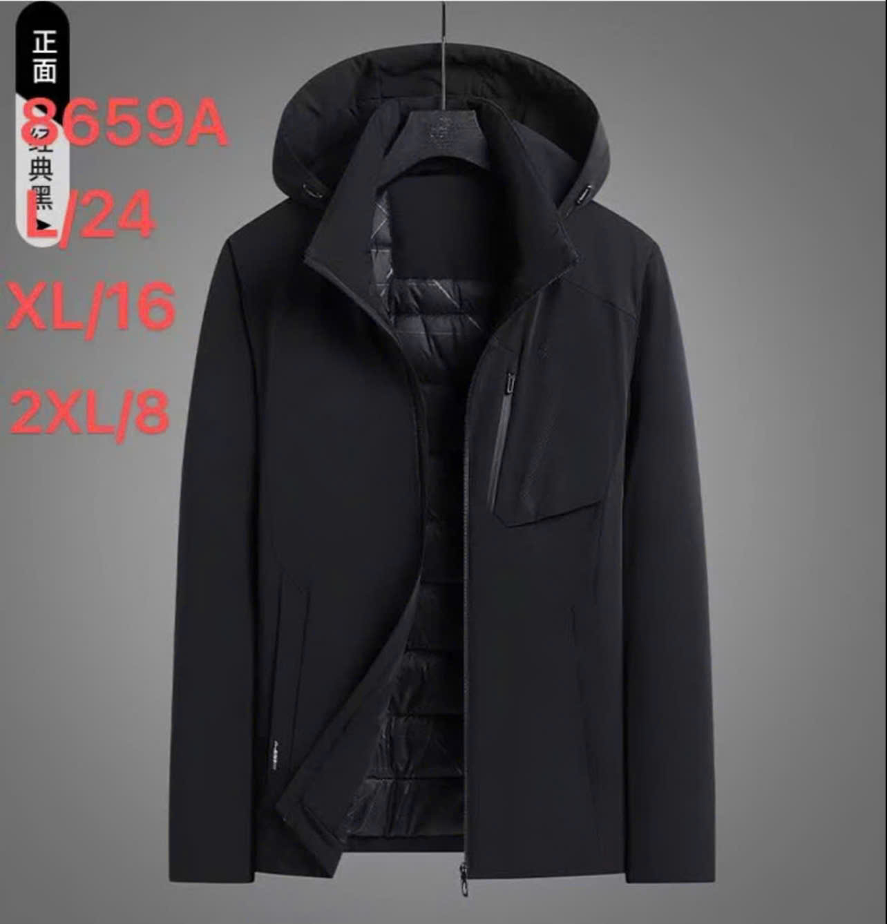 ÁO KHOÁC MANESTI TRẦN BÔNG TRƠN CÓ TÚI KHOÁ KÉO TRÊN DƯỚI ( 86594 )_thumbnail_1