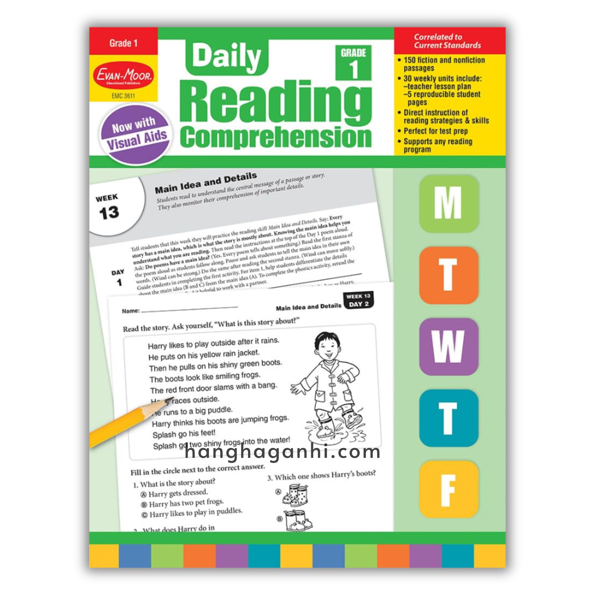 Bộ sách Daily Reading Comprehension – 8 Cuốn – Sách luyện đọc hiểu cho bé của nhà xuất bản Evan Moor_thumbnail_5