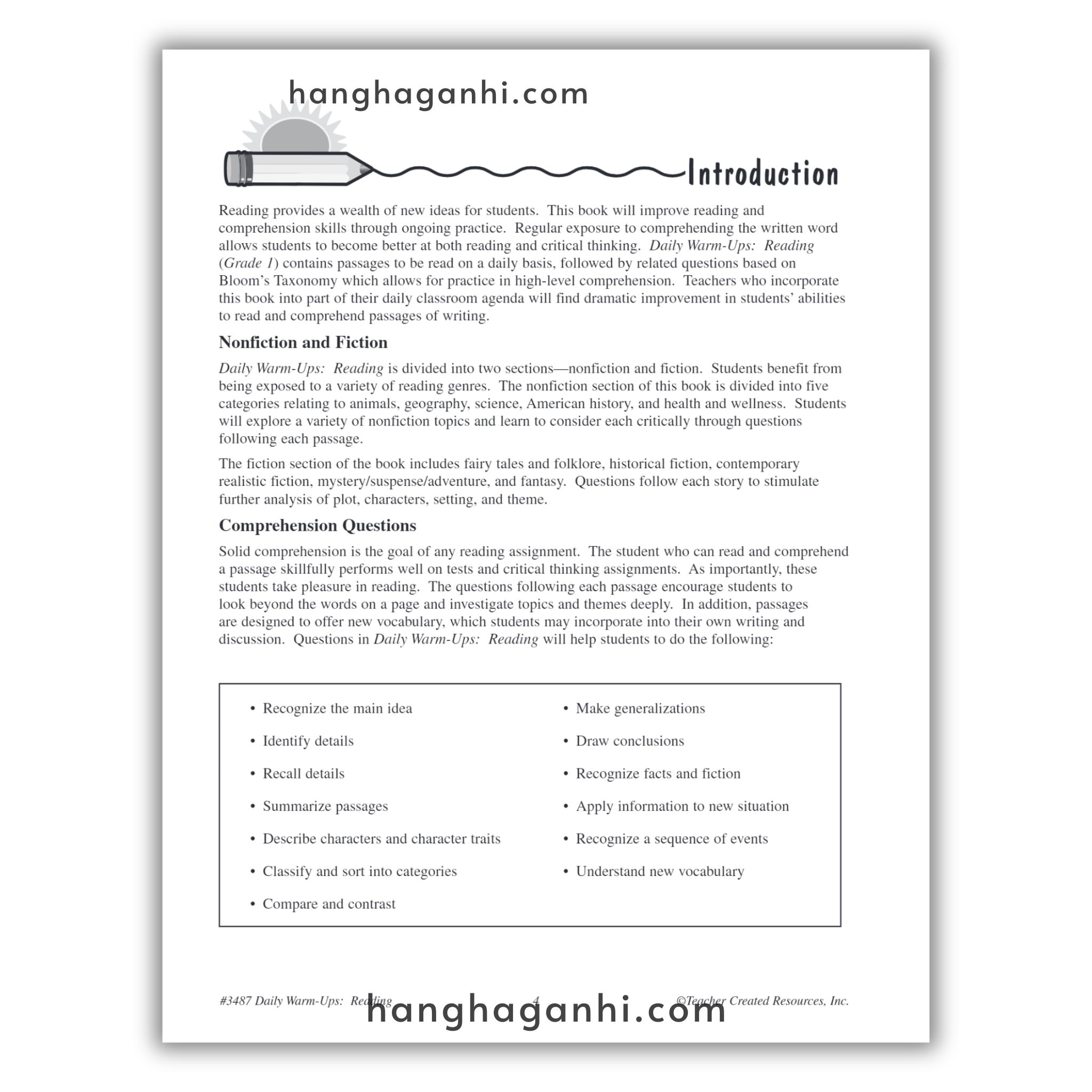 Sách Daily Warm Ups Reading Grade 1_thumbnail_13