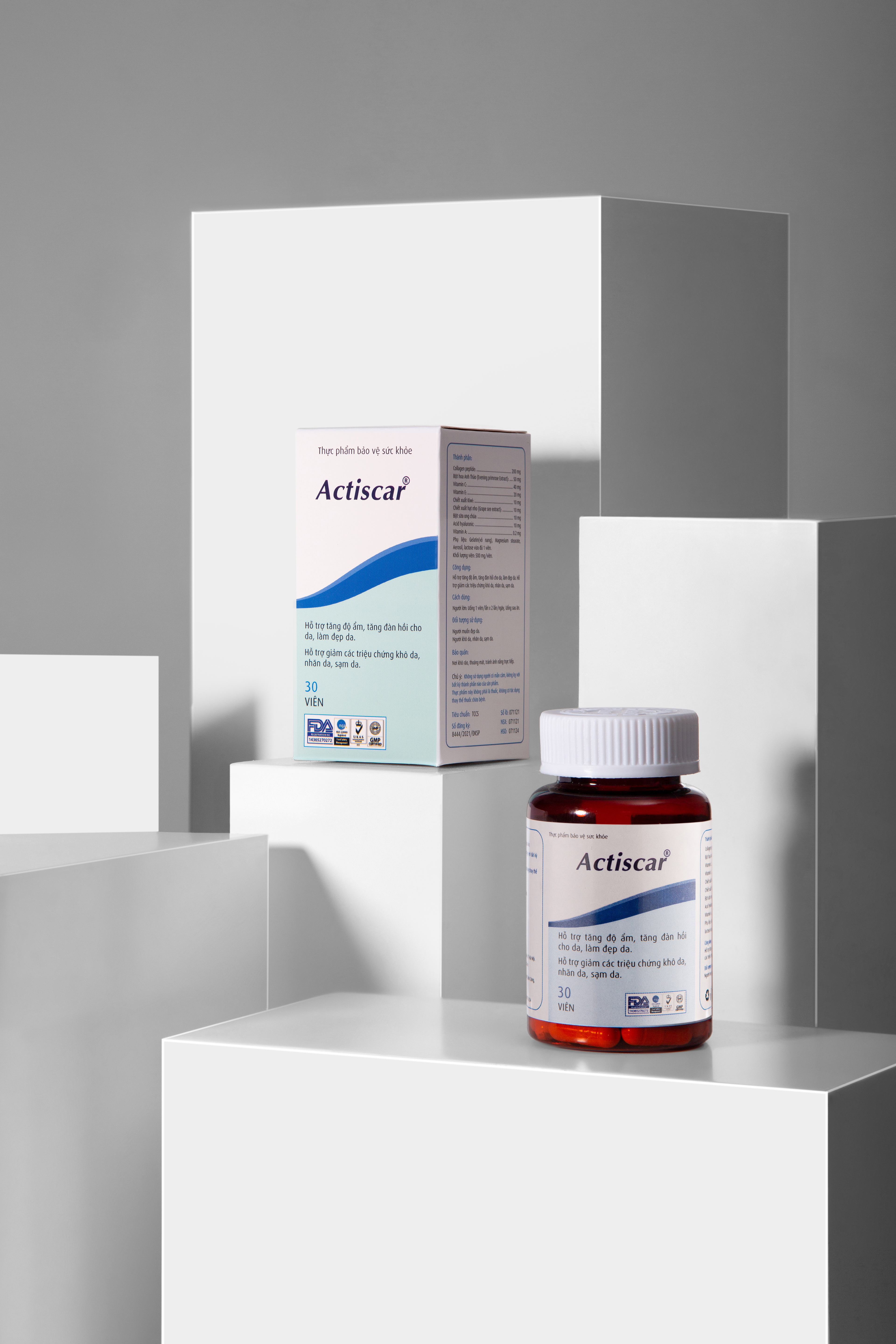 Viên uống xoá mờ sẹo Actiscar