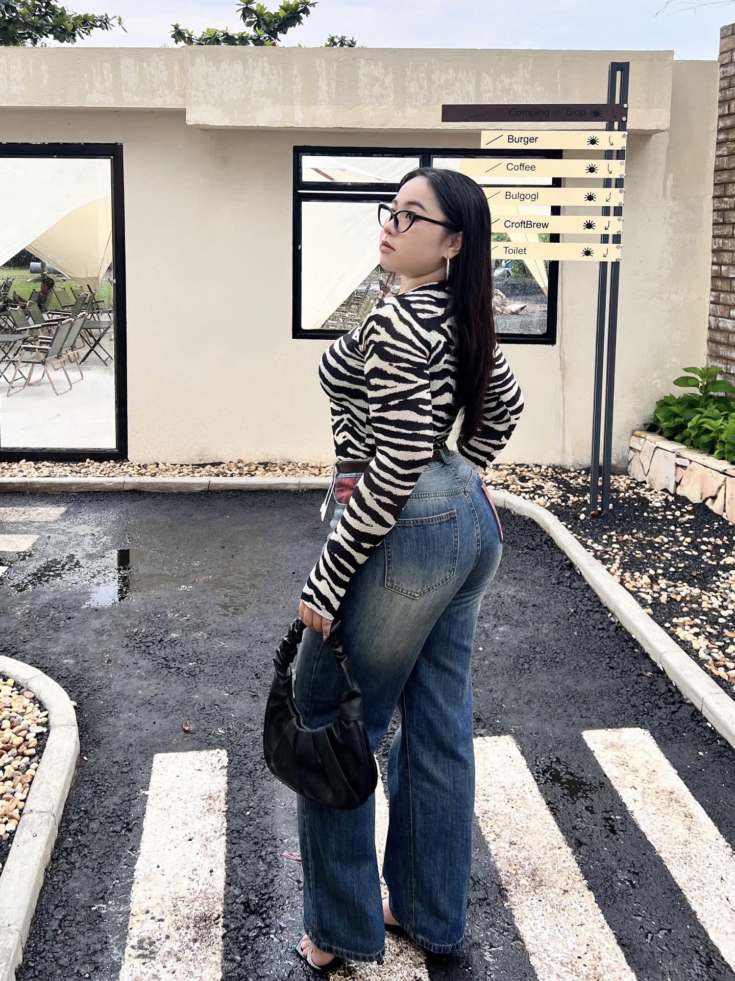 BIGSIZE NỮ- Quần suông mix caro túi đỏ T-QJ603_thumbnail_6