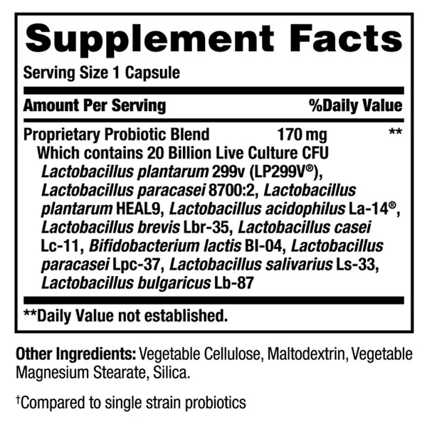 Viên Uống Nature's Bounty Ultra Strength Probiotic 10 – Hộp 70 Viên_thumbnail_2