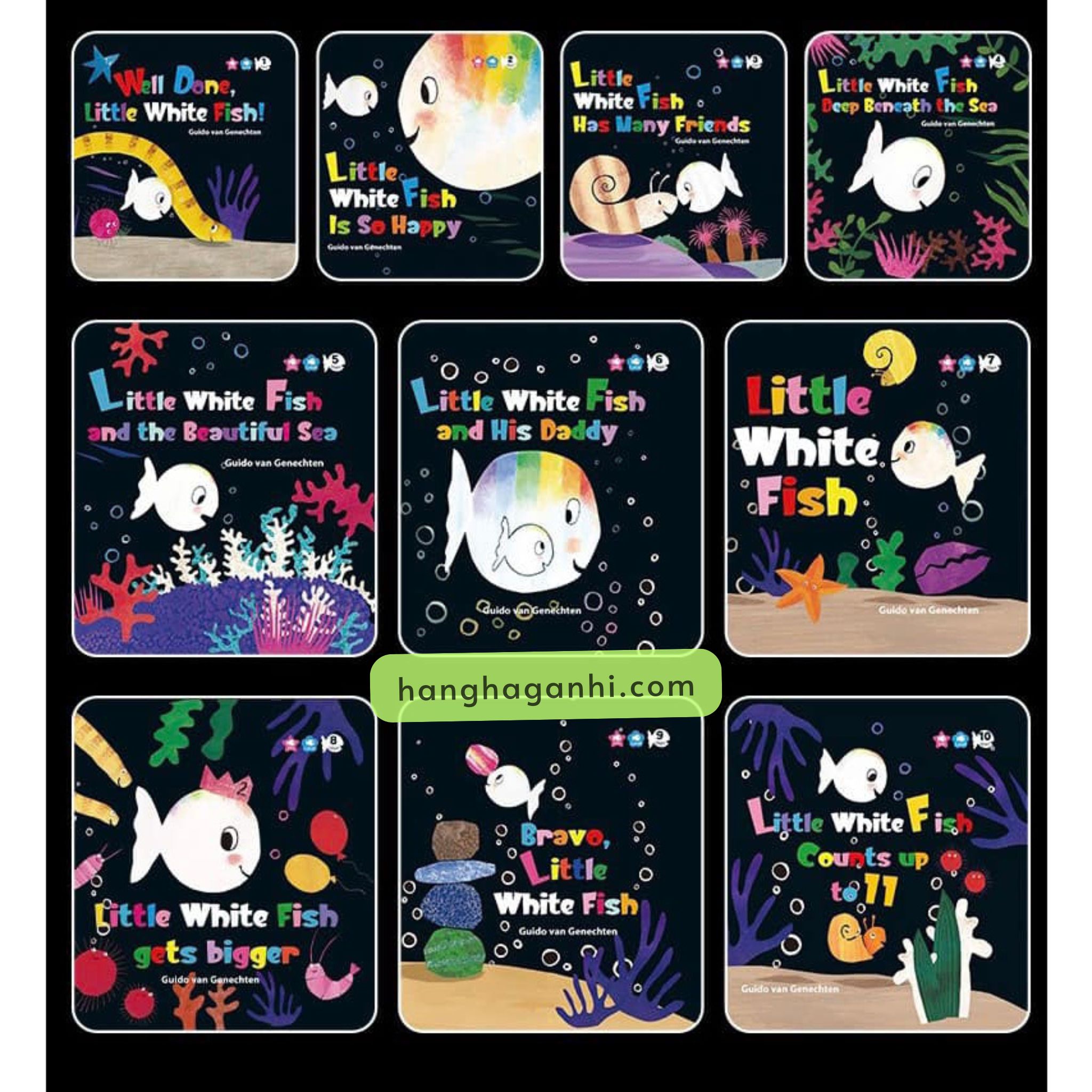 LITTLE WHITE FISH ( 10 BOOKS + GAME CARD )_thumbnail_1