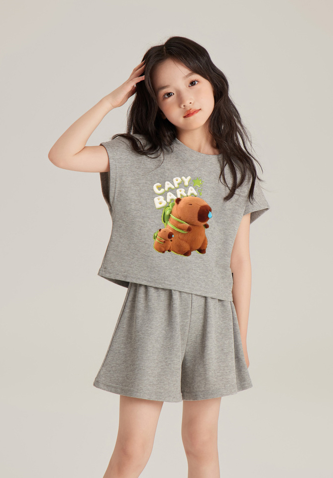 Bộ thun bé gái in Capybara BD25004_thumbnail_14